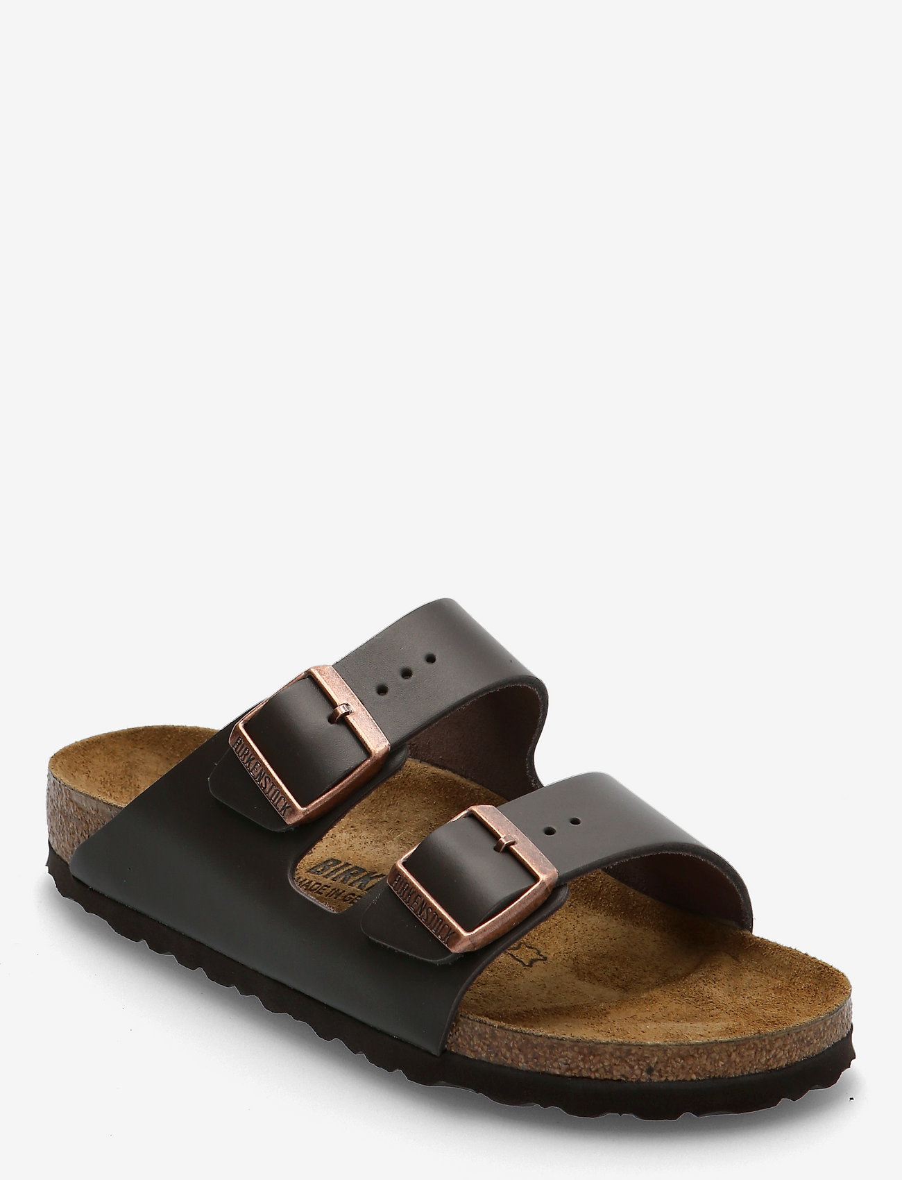 Birkenstock - Arizona - flat sandals - brown - 0