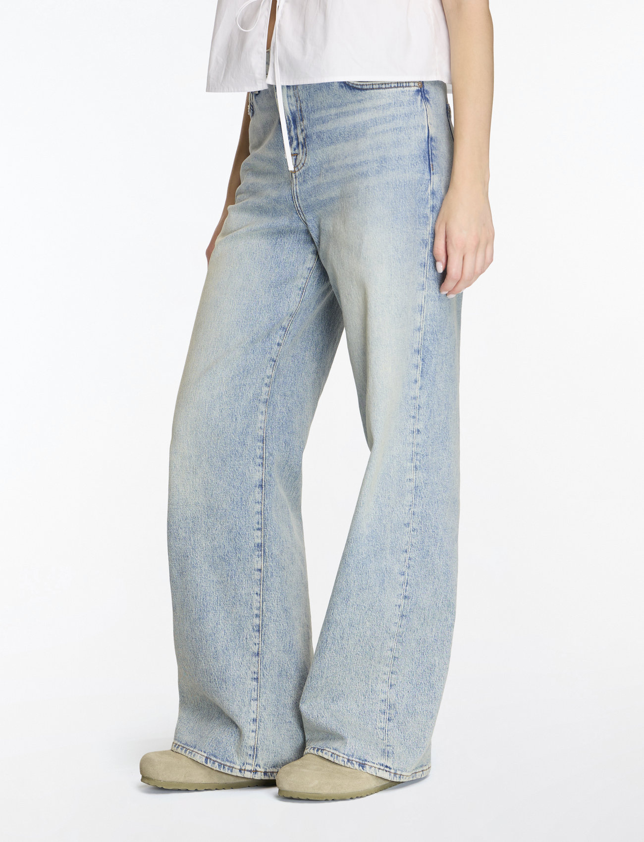 Birkenstock - Boston Suede Leather - mules & clogs - faded khaki - 0