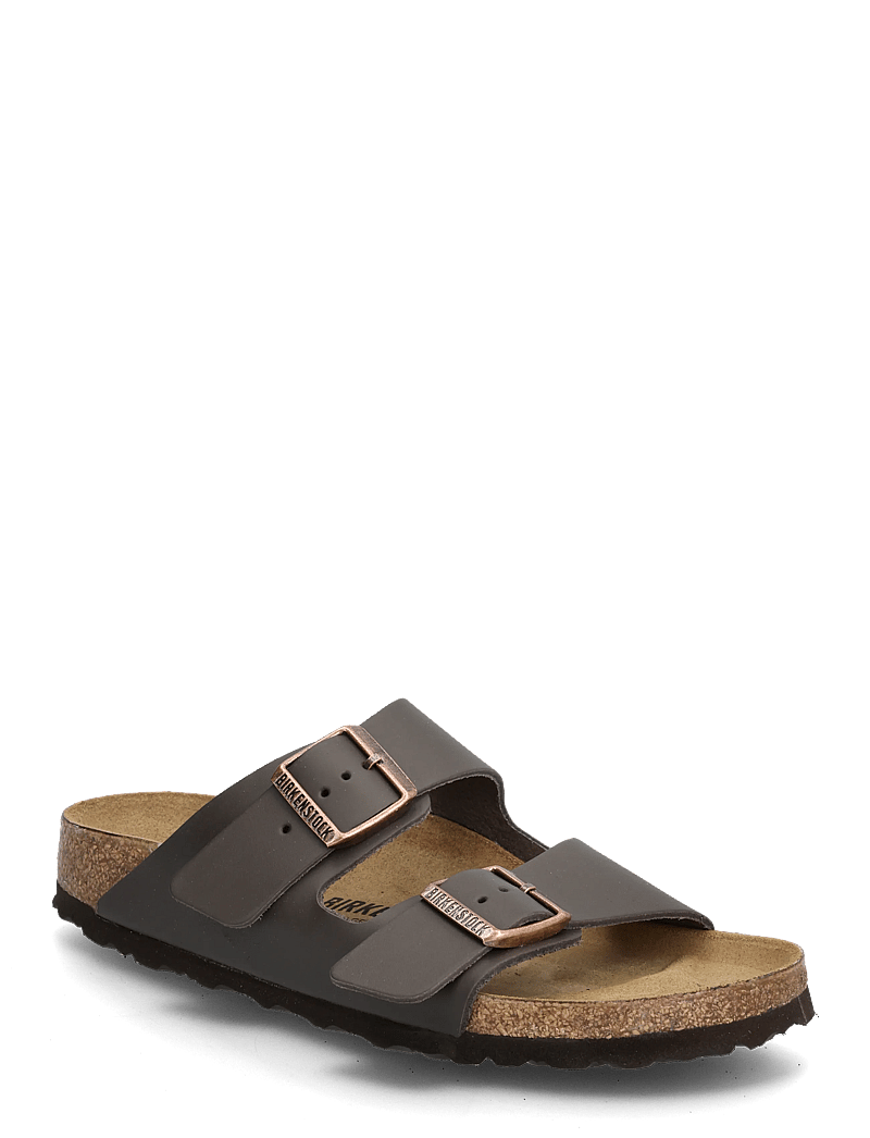Birkenstock - Arizona - platta sandaler - dark brown - 0