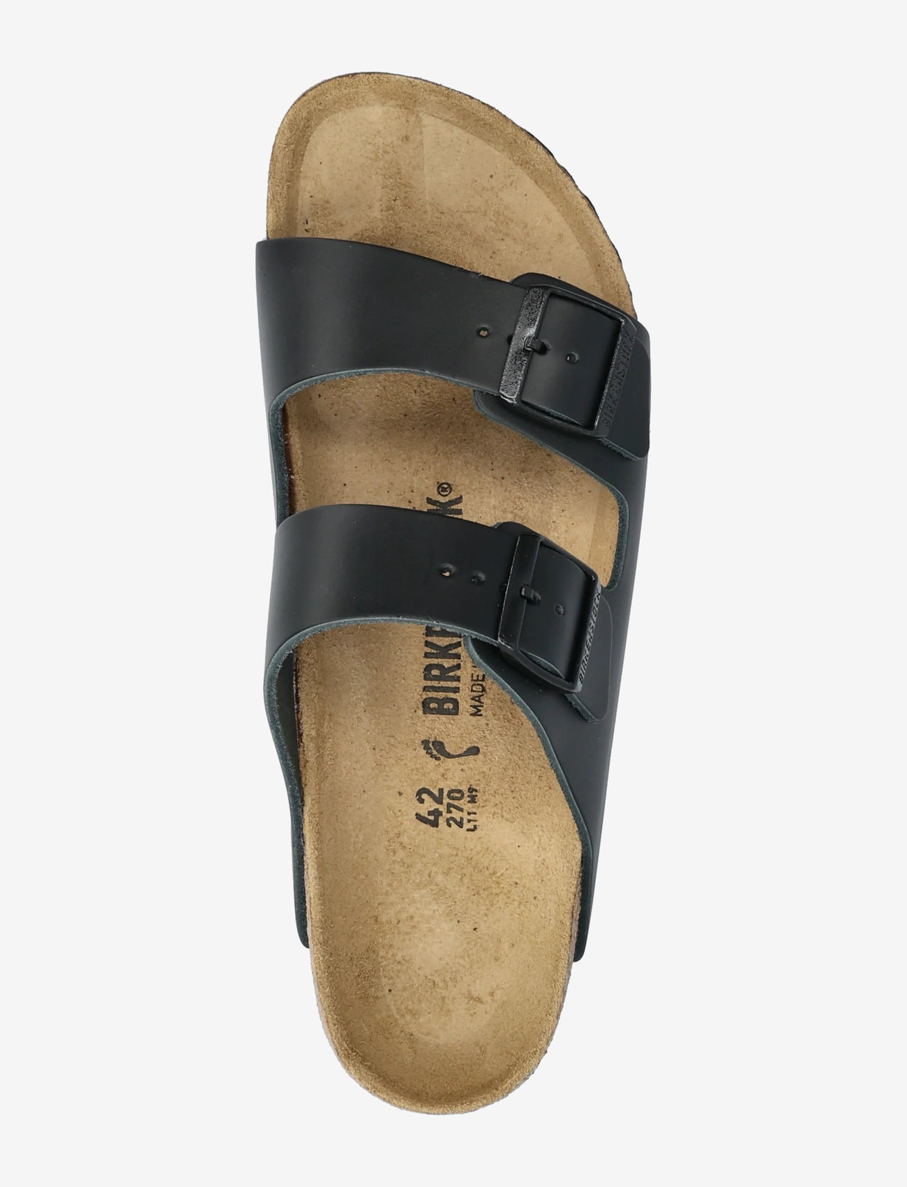Birkenstock - Arizona - flade sandaler - black - 3