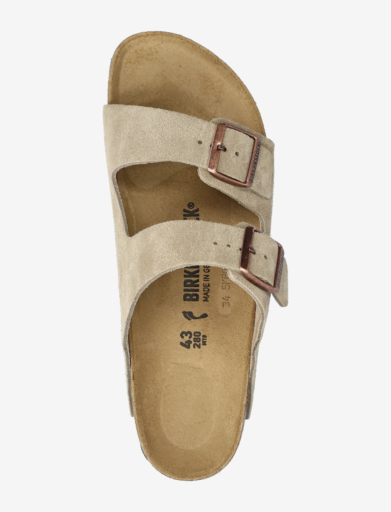 Birkenstock - Arizona - platta sandaler - taupe - 3