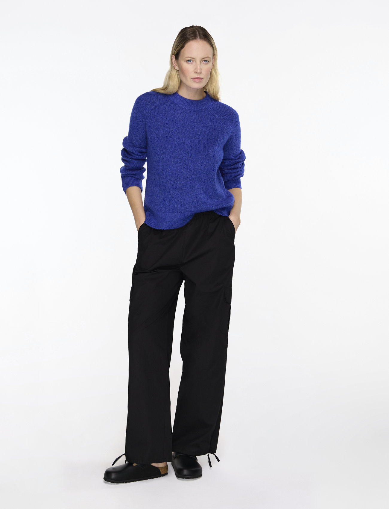 Birkenstock - Boston Natural Leather - kontsata muula-stiilid jalanõud - black - 2