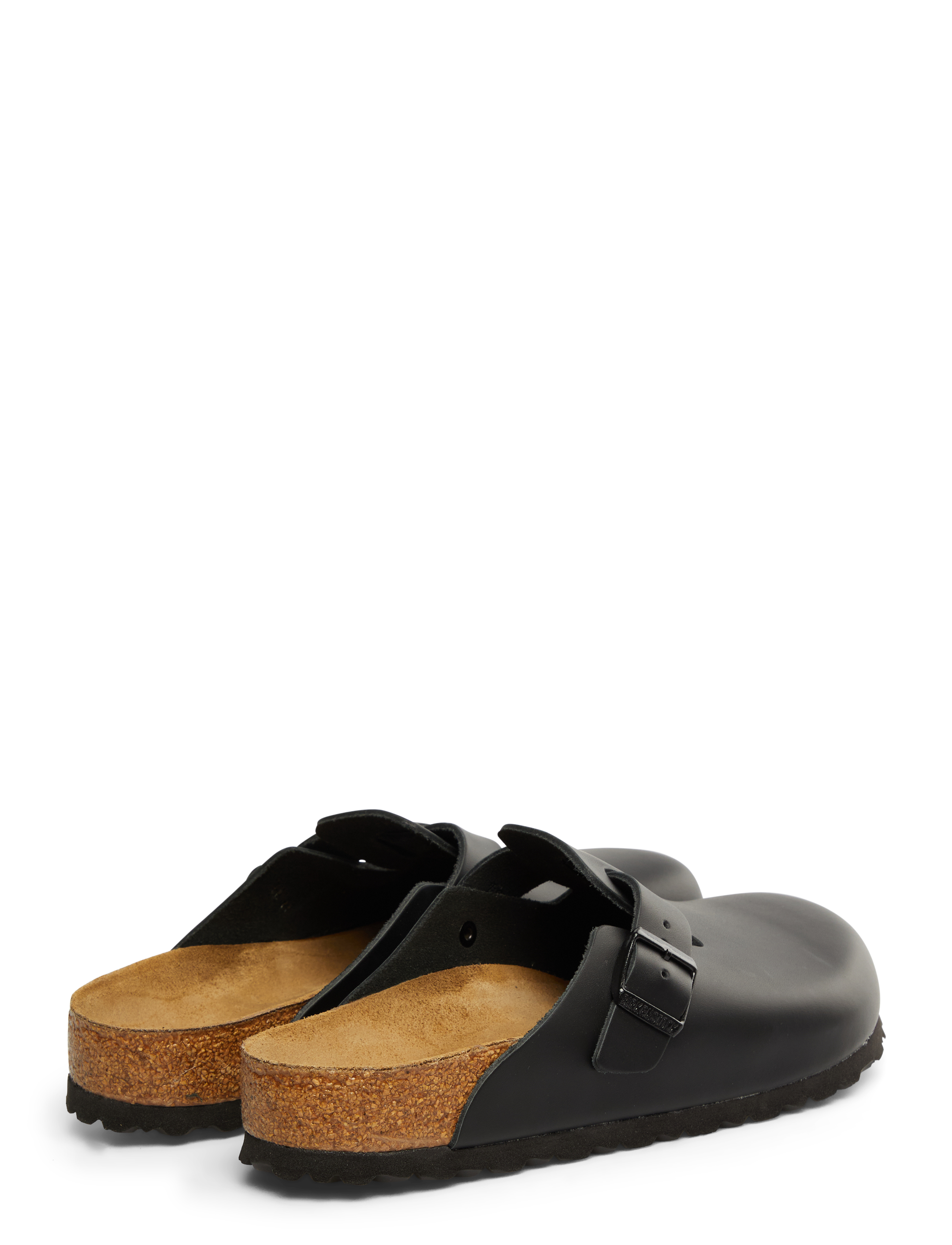 Birkenstock - Boston Natural Leather - black - 4