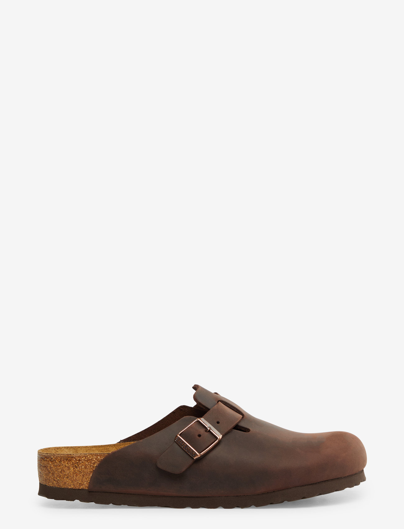 Birkenstock - Boston Natural Leather Oiled - flade mules - habana - 1