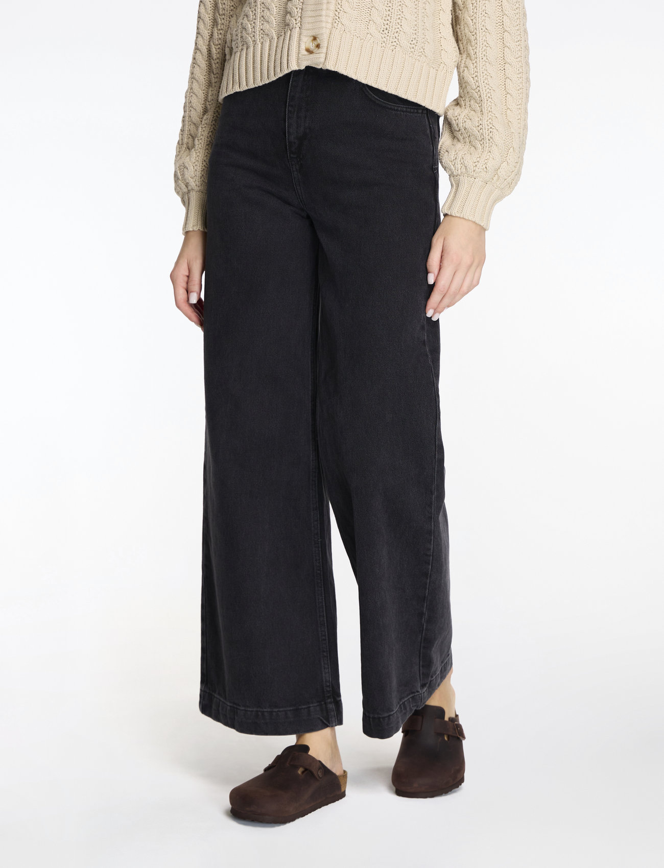 Birkenstock - Boston Natural Leather Oiled - flade mules - habana - 0