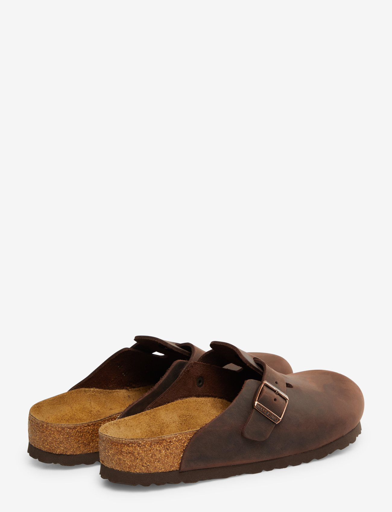 Birkenstock - Boston Natural Leather Oiled - flade mules - habana - 4