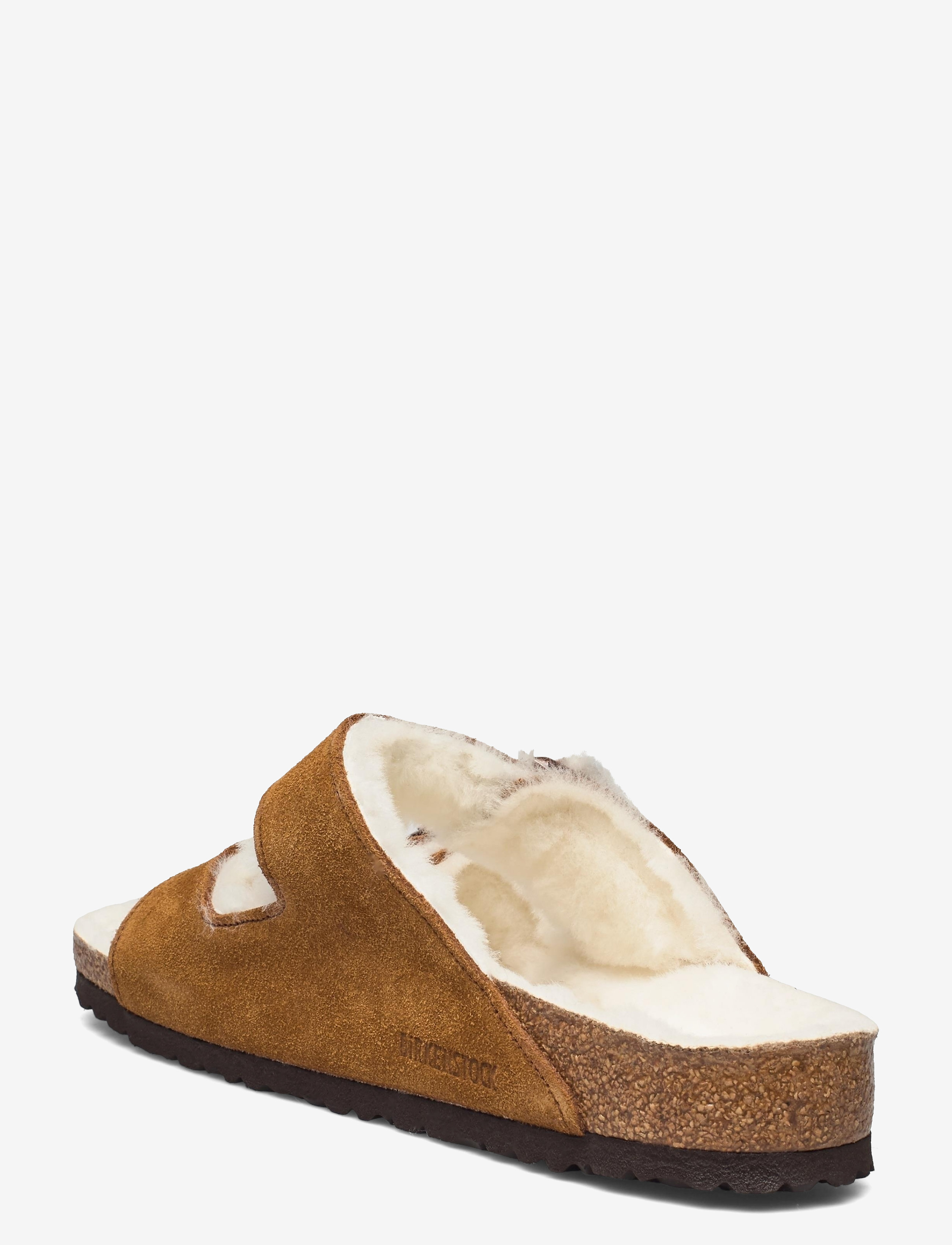 Birkenstock - Arizona Shearling LEVE Mink LAF - pantoufles - mink - 2