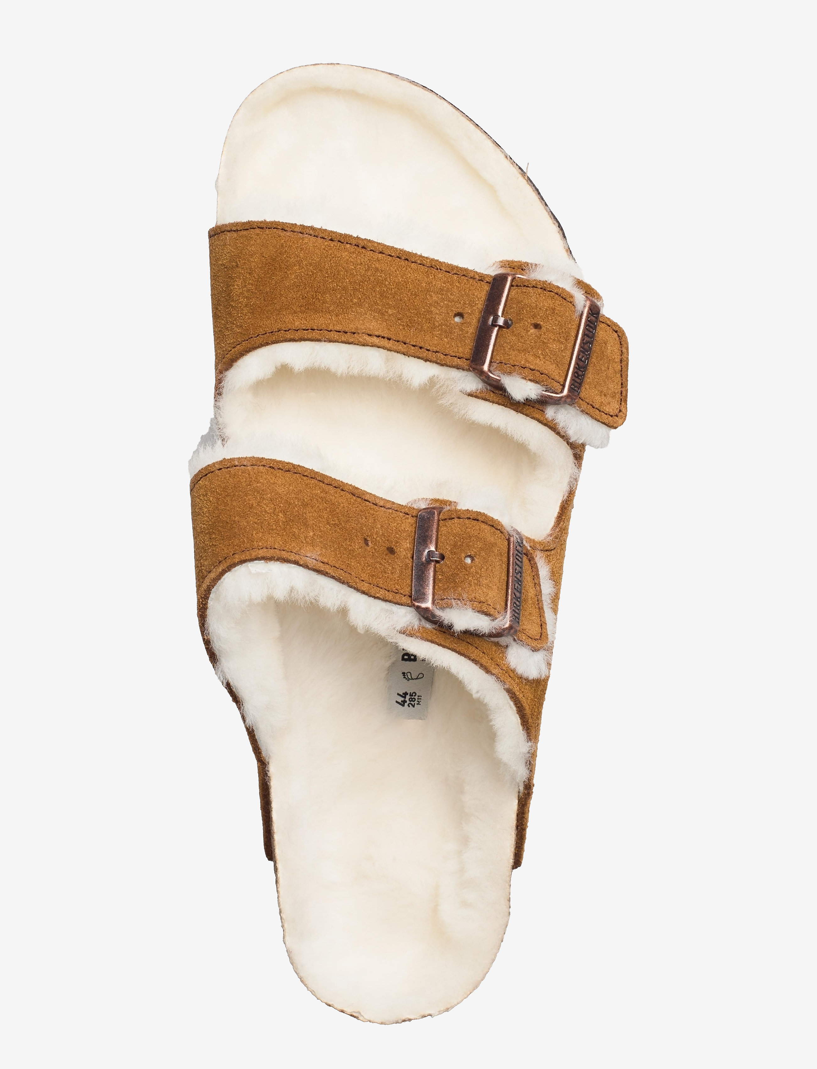 Birkenstock - Arizona Shearling LEVE Mink LAF - pantoufles - mink - 3