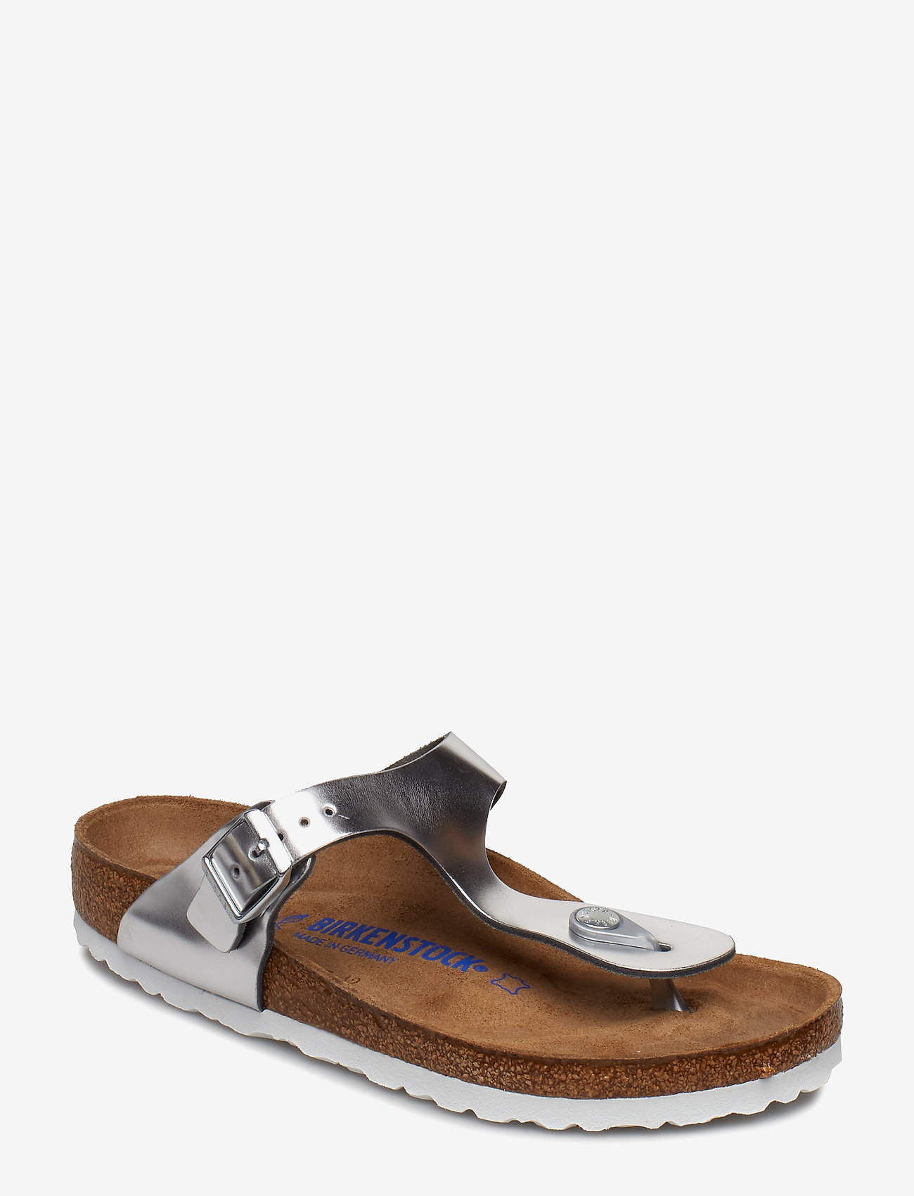 Birkenstock - Gizeh Soft Footbed - metallic silver - 0