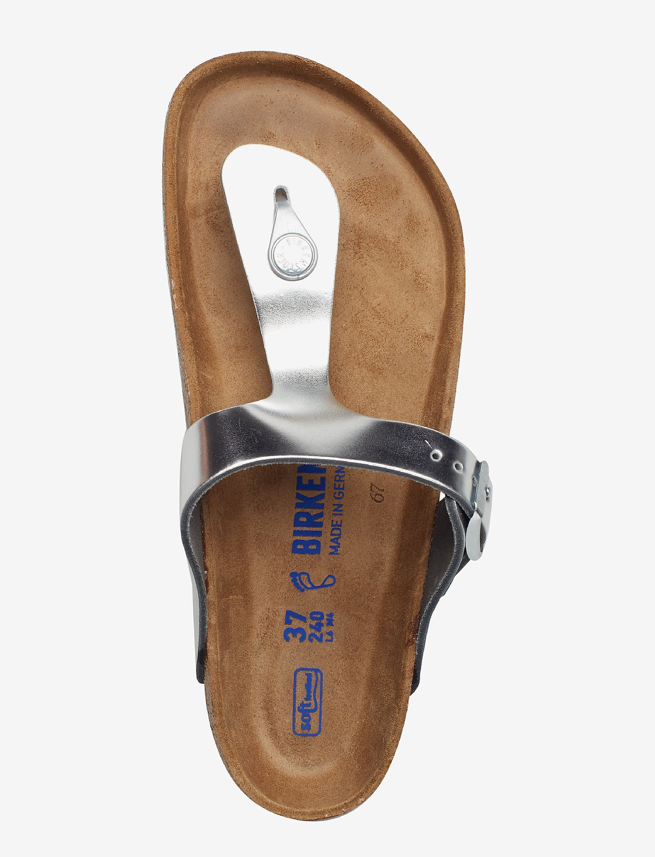 Birkenstock - Gizeh Soft Footbed - metallic silver - 3