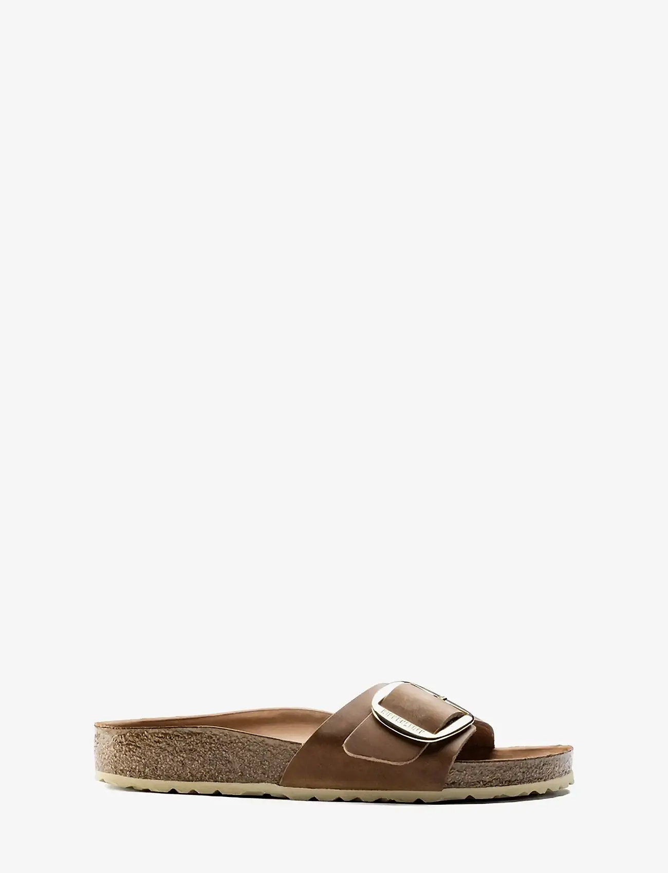 Birkenstock - Madrid Big Buckle LEOI  HEX - flat sandals - cognac - 2
