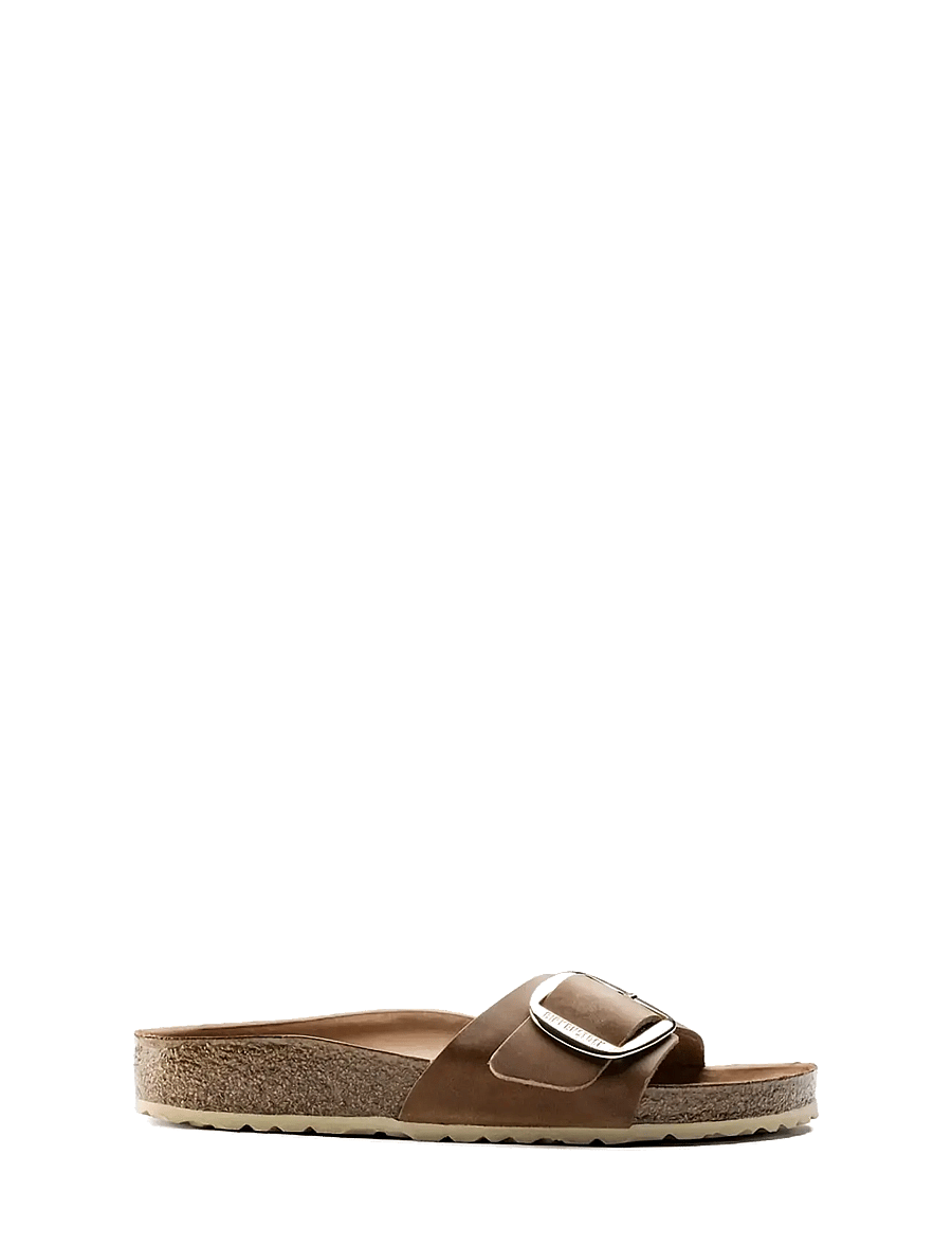 Birkenstock - Madrid Big Buckle - madalad sandaalid - cognac - 2