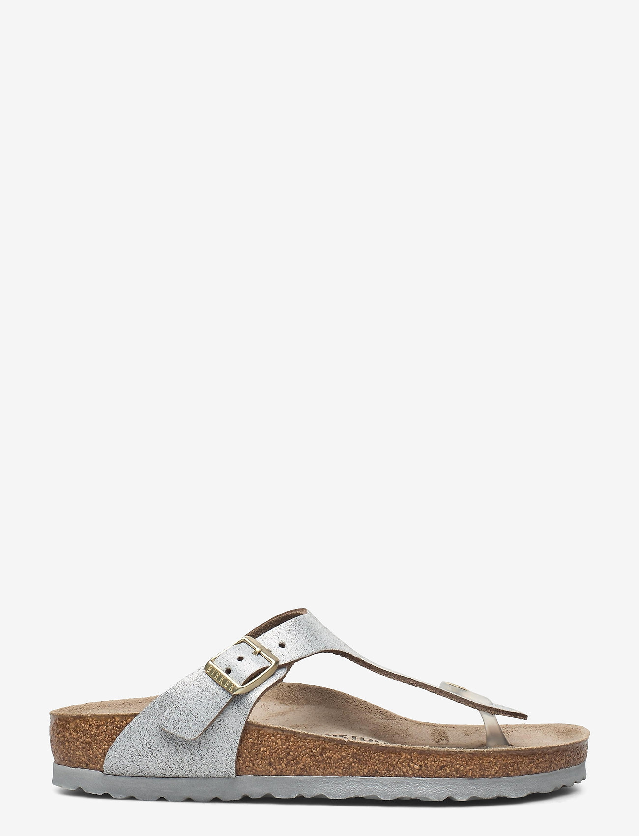 Birkenstock - Gizeh - washed metallic blue silver - 1
