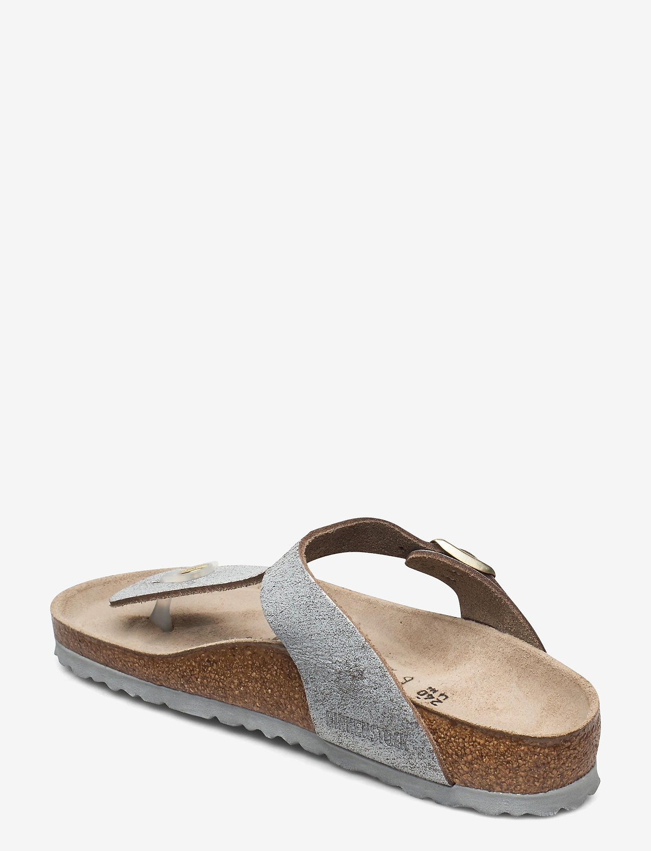 Birkenstock - Gizeh - washed metallic blue silver - 2