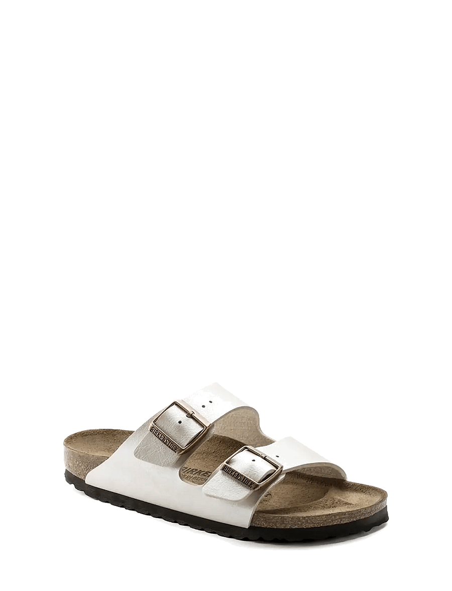 Birkenstock - Arizona BF Graceful Pearl White - flade sandaler - graceful pearl white - 0