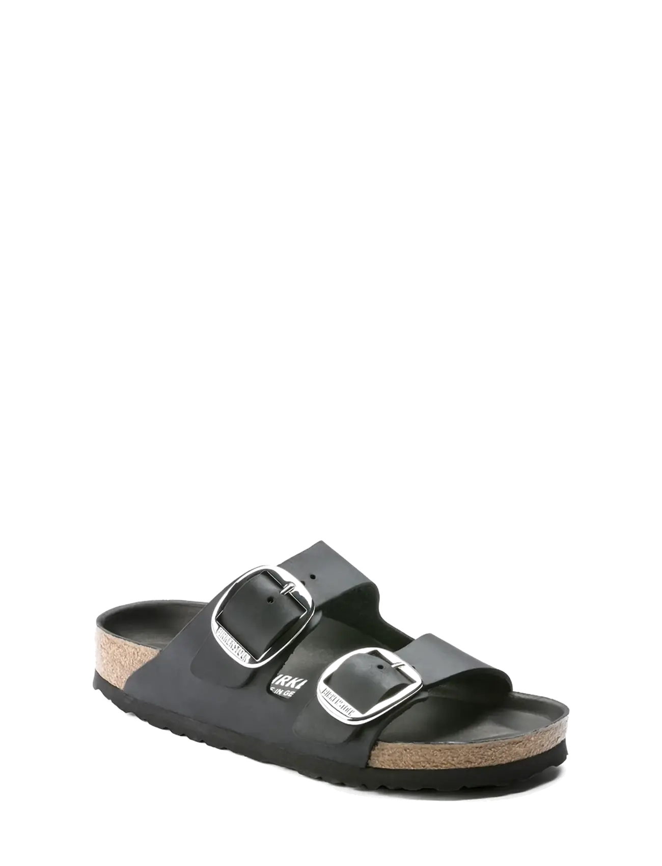 Birkenstock Arizona Big Buckle Leoi Black Hex, 39, Sandals, Schwarz - Flat, Frauen