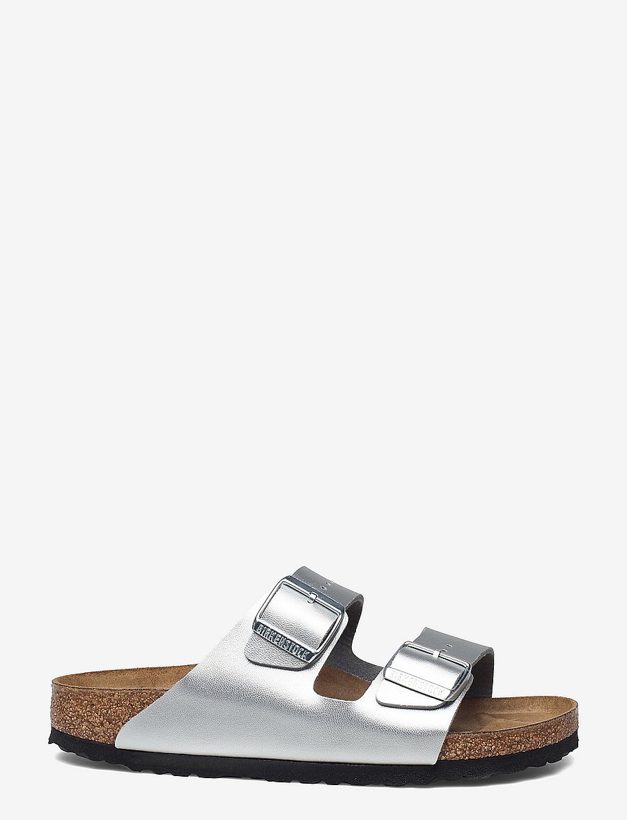 Birkenstock - Arizona BF Silver - platta sandaler - silver - 1