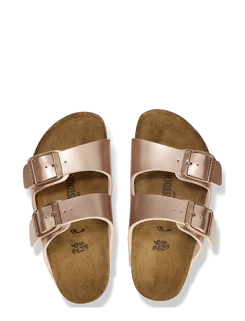 Birkenstock - Arizona Kids BF Electric Metallic Copper - hjemmesko - electric metallic copper - 1