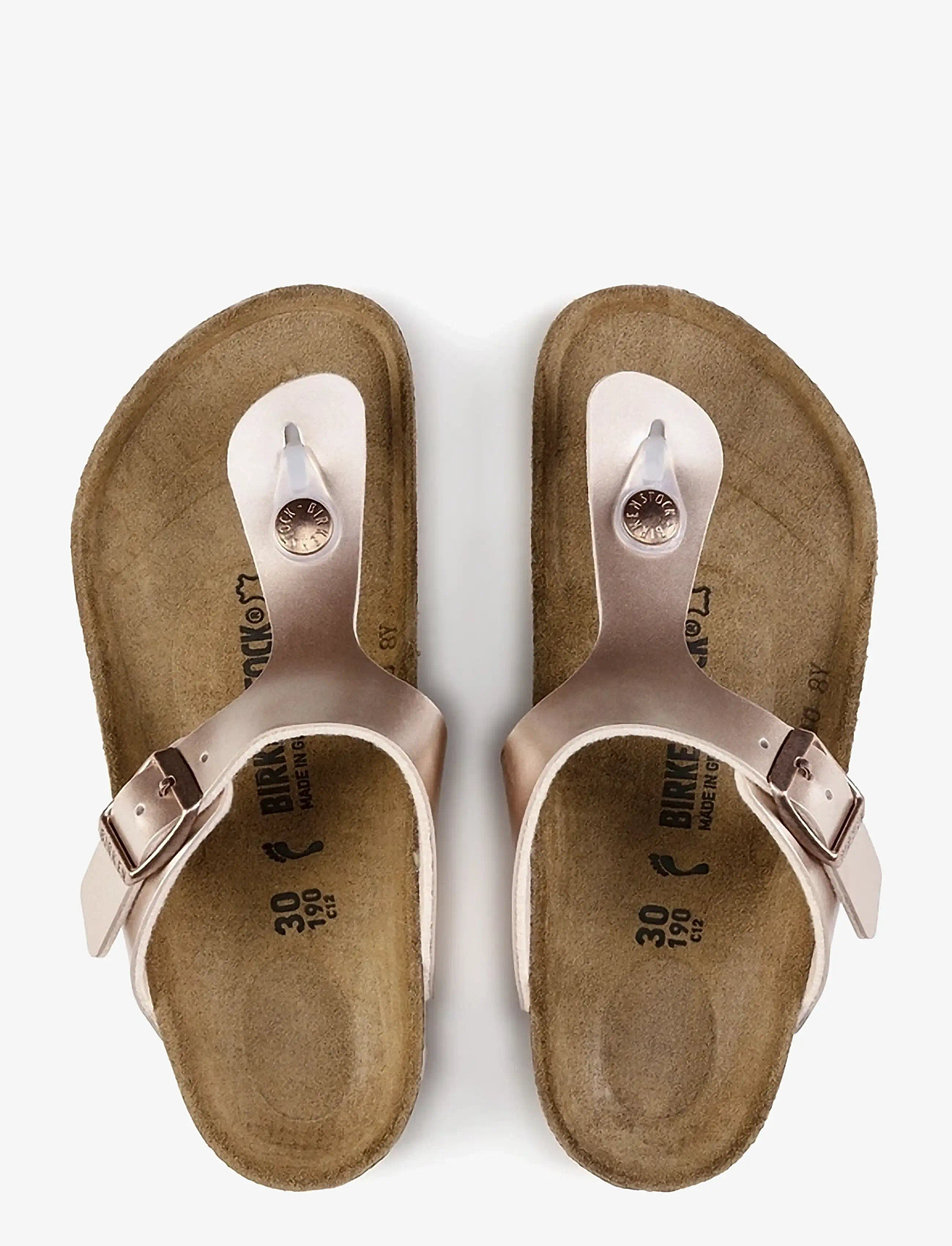 Birkenstock - Gizeh Kids BF - sussid - electric metallic copper - 1