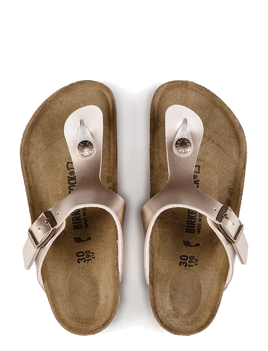 Birkenstock - Gizeh Kids BF - hausschuhe - electric metallic copper - 1