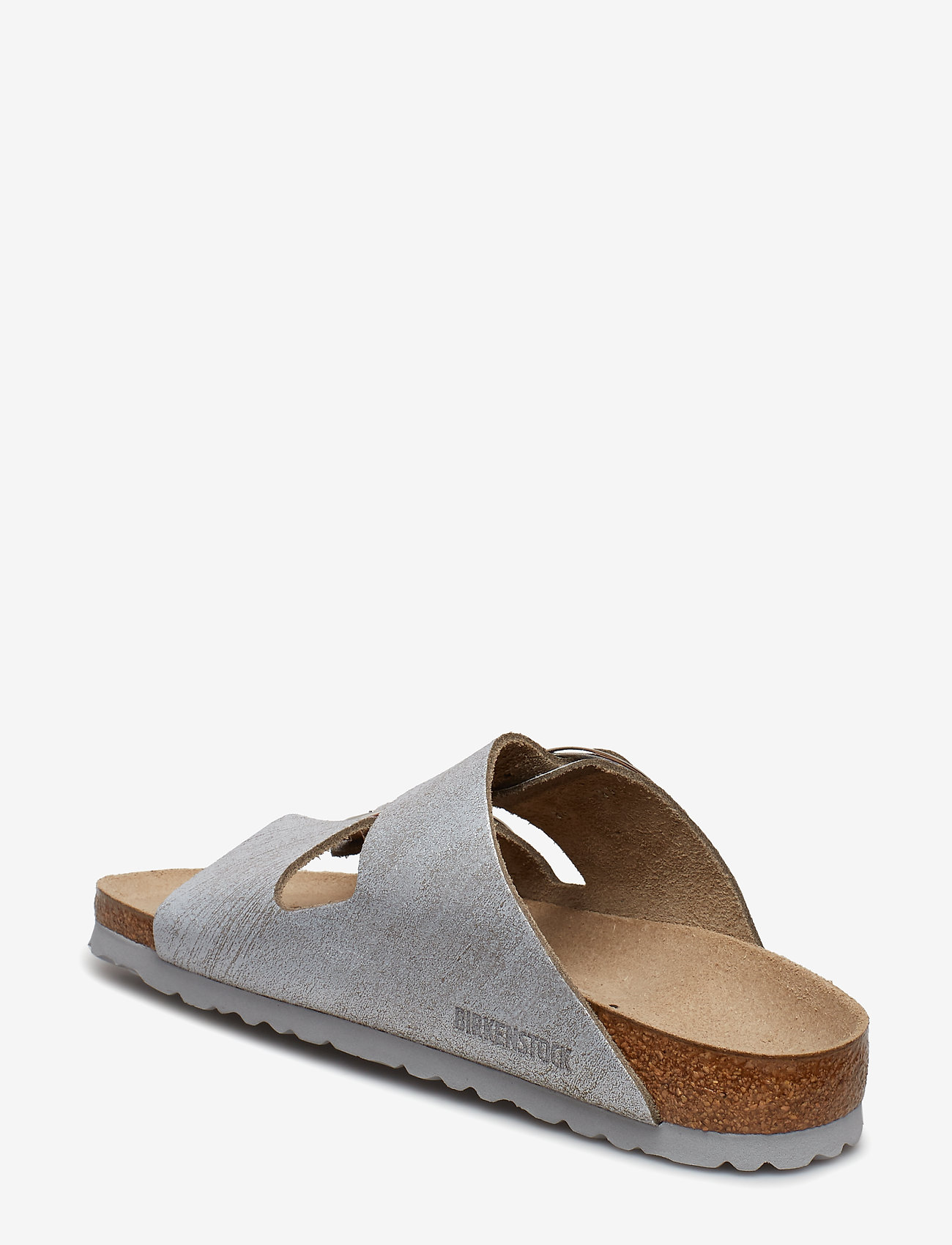 Birkenstock - Arizona Big Buckle - washed metallic blue silver - 2