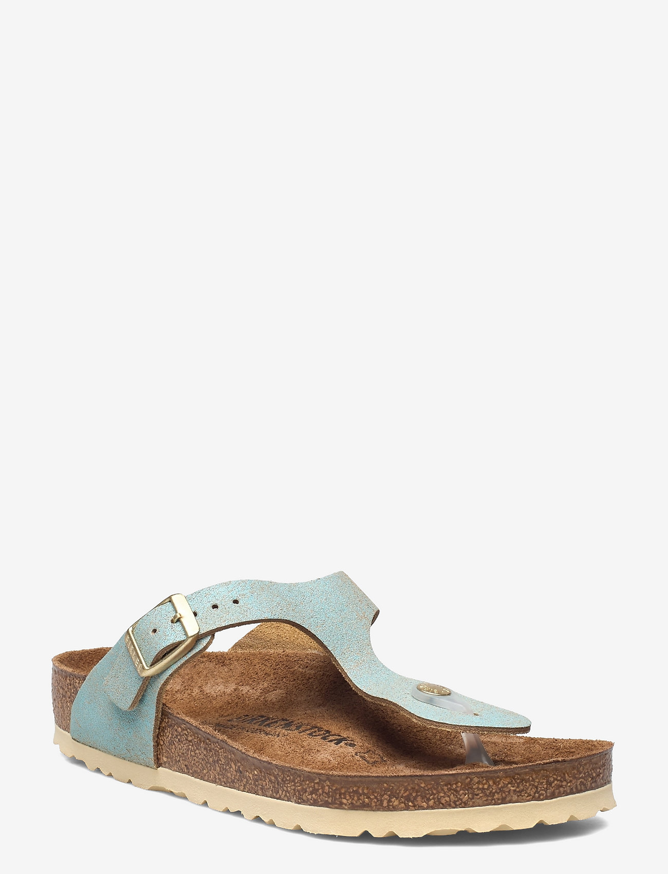 Birkenstock - Gizeh - washed metallic aqua - 0