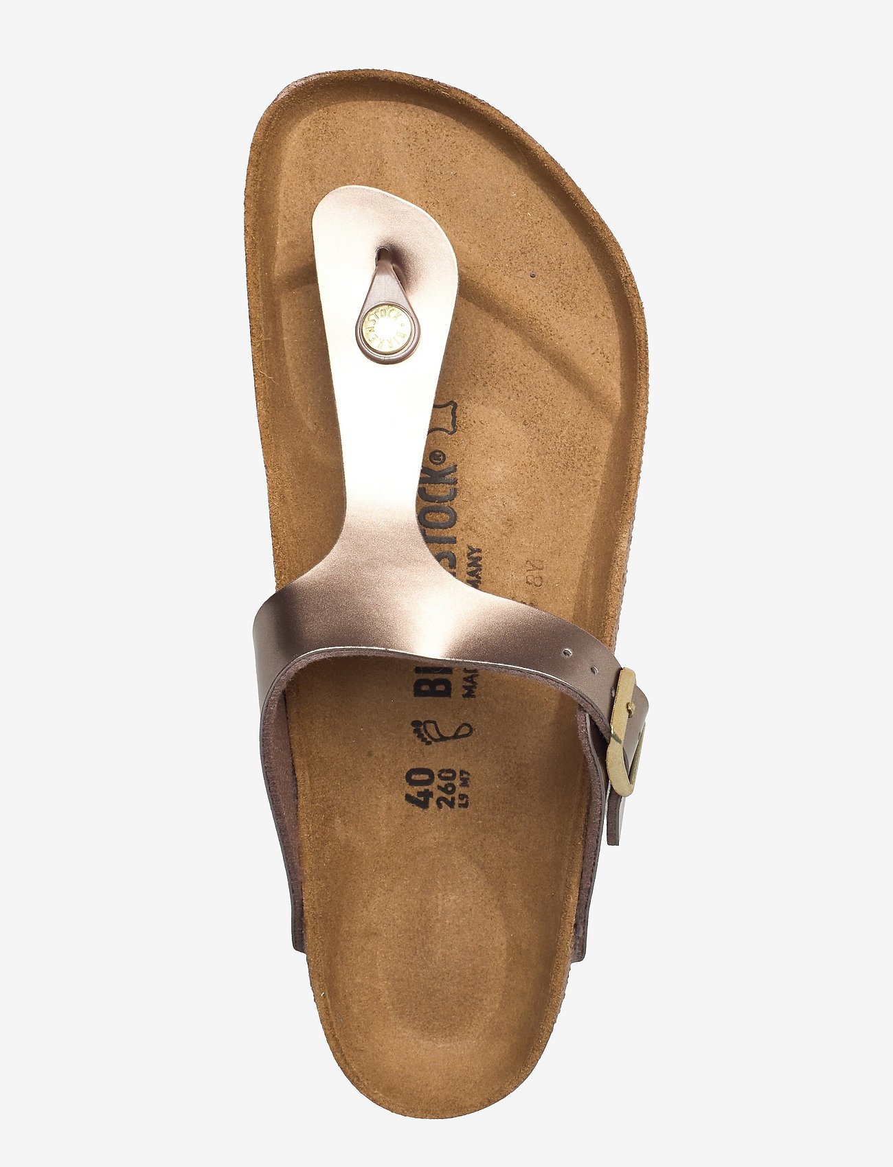 Birkenstock - Gizeh - electric metallic taupe - 3