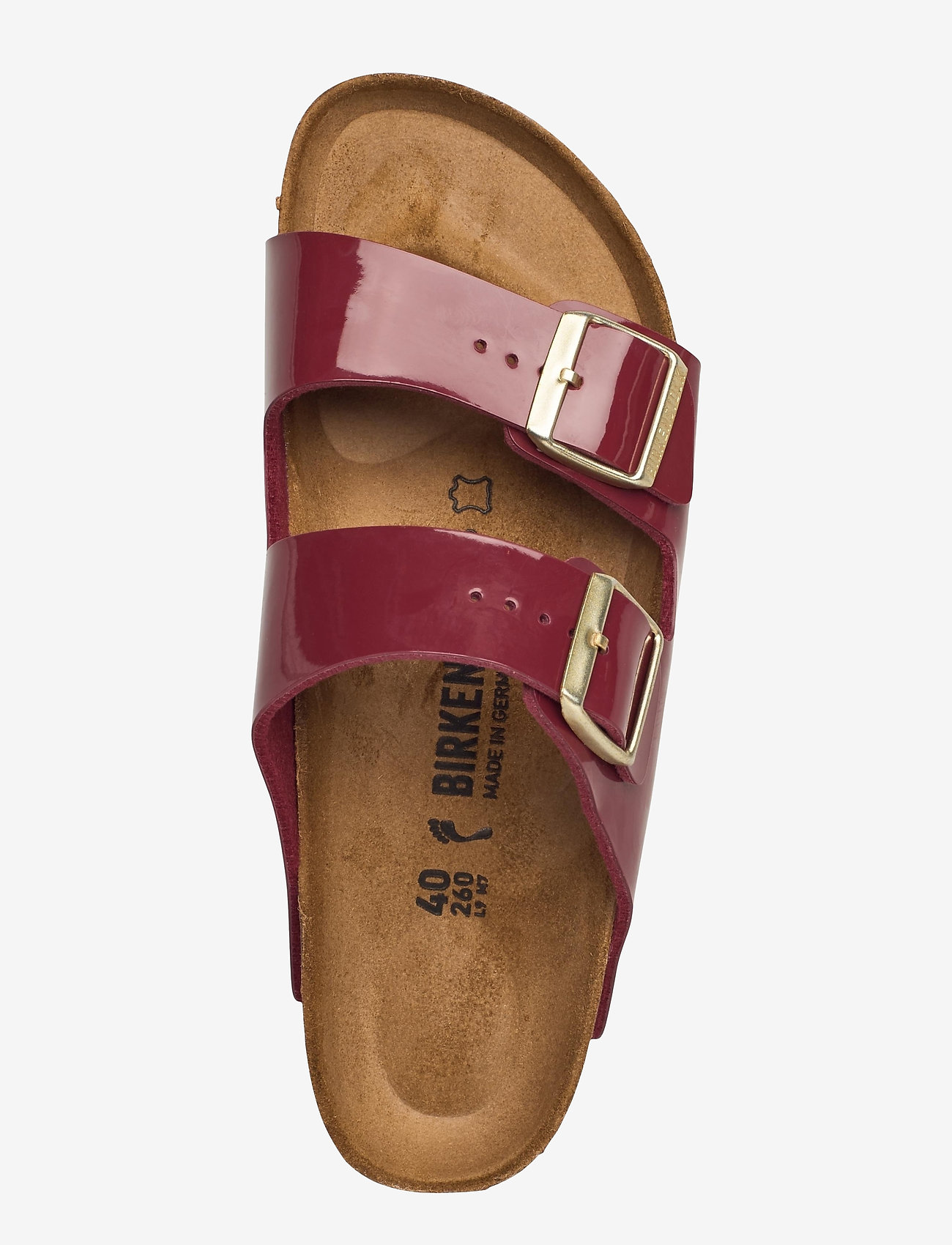 Birkenstock - Arizona - patent bordeaux - 3