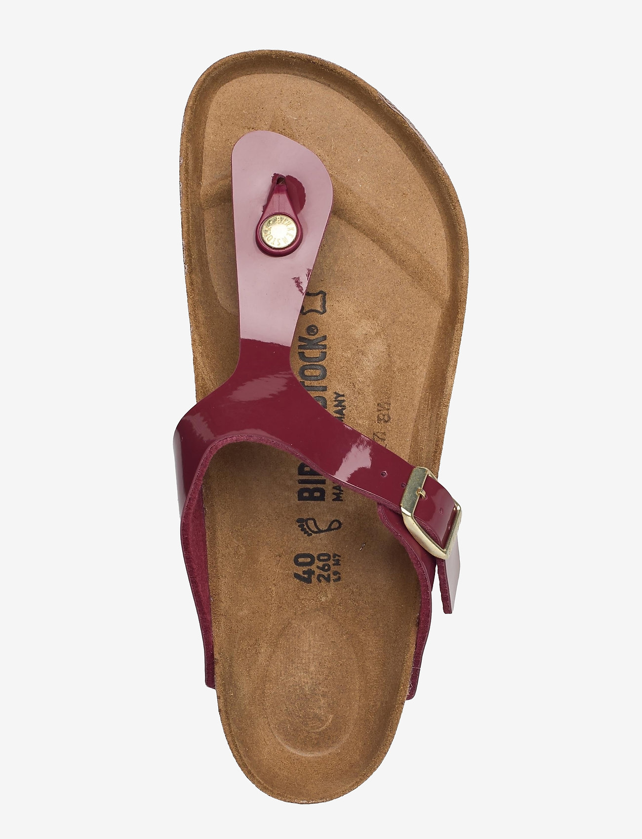 Birkenstock - Gizeh - patent bordeaux - 3