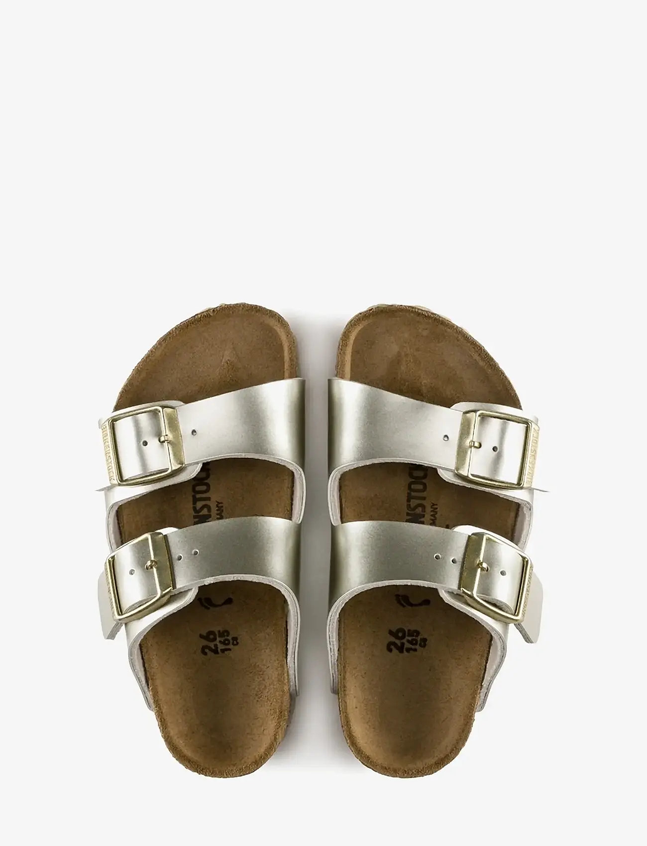 Birkenstock - Arizona Kids BF - hausschuhe - electric metallic gold - 1