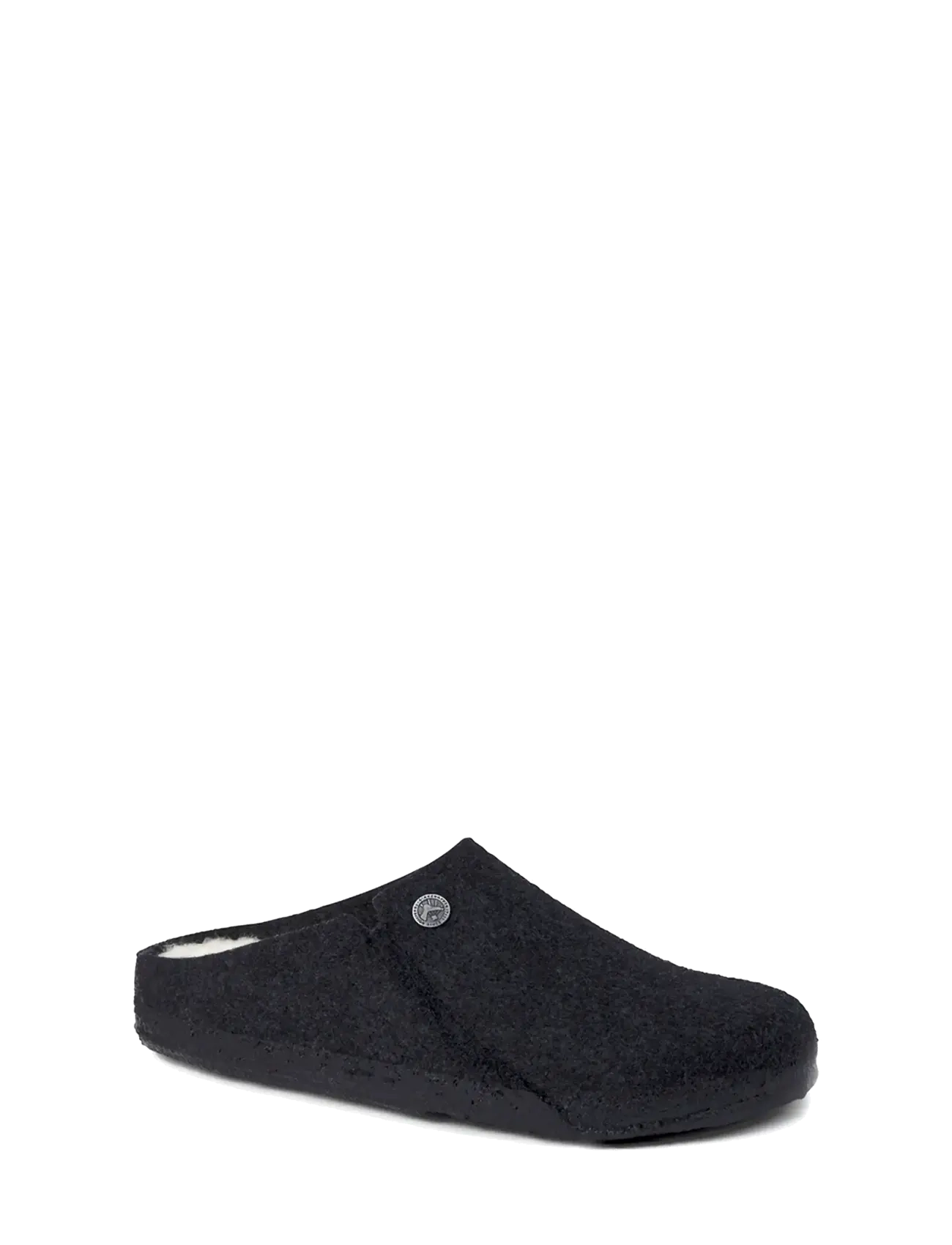 Birkenstock Zermatt Shearling Fe Anthracite Laf, Mænd, Shearling Hjemmesko, Grå, Str: 41