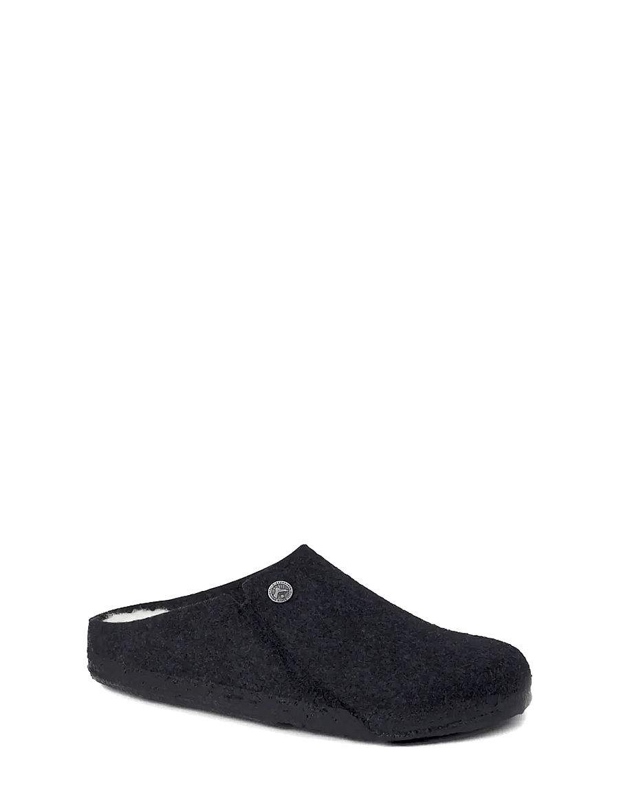 Birkenstock - Zermatt Shearling FE Anthracite LAF - flat mules - anthracite - 0