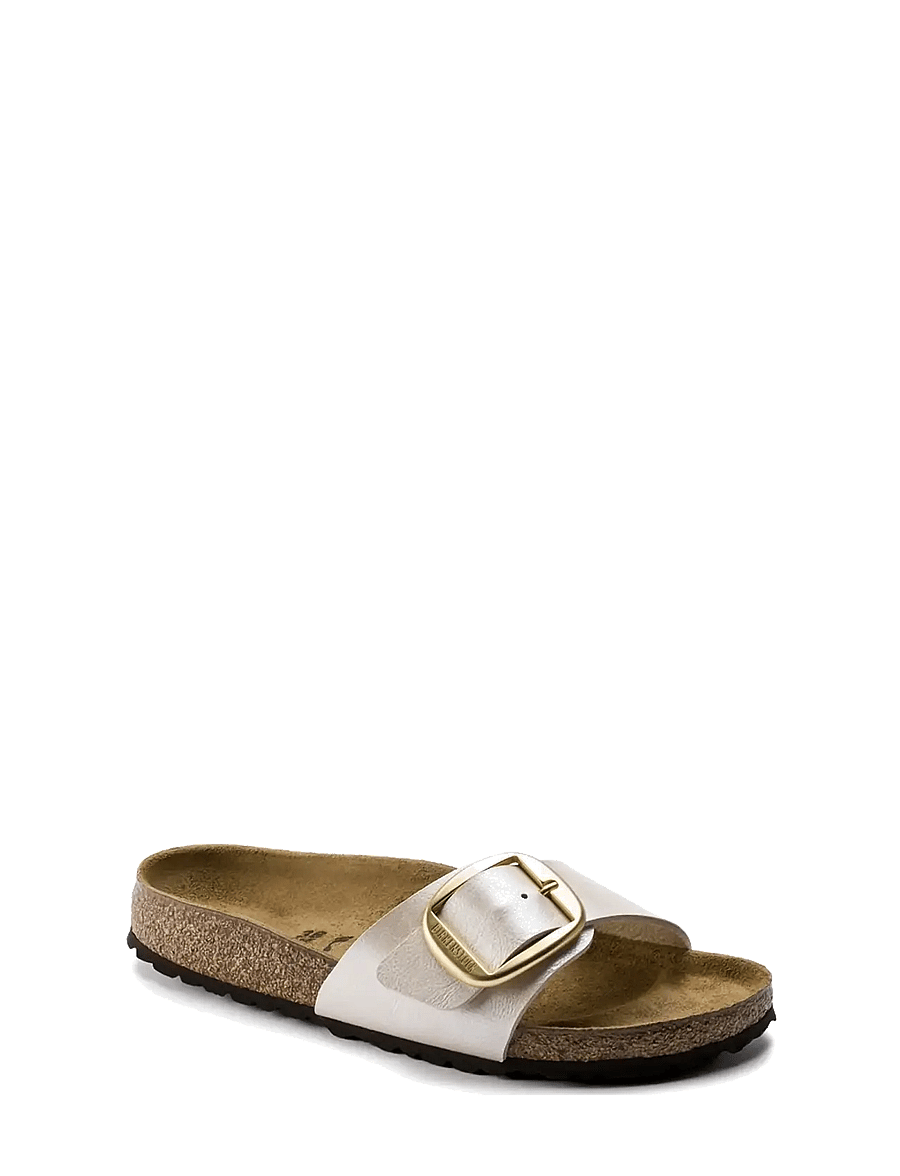 Birkenstock - Madrid Big Buckle - flade sandaler - graceful pearl white - 0
