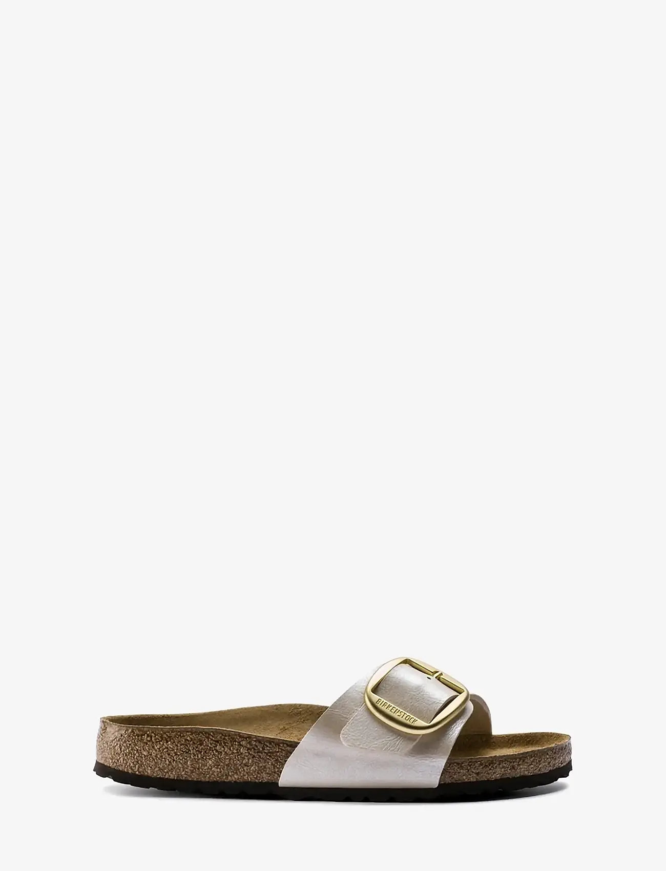 Birkenstock - Madrid Big Buckle BF - płaskie sandały - graceful pearl white - 2