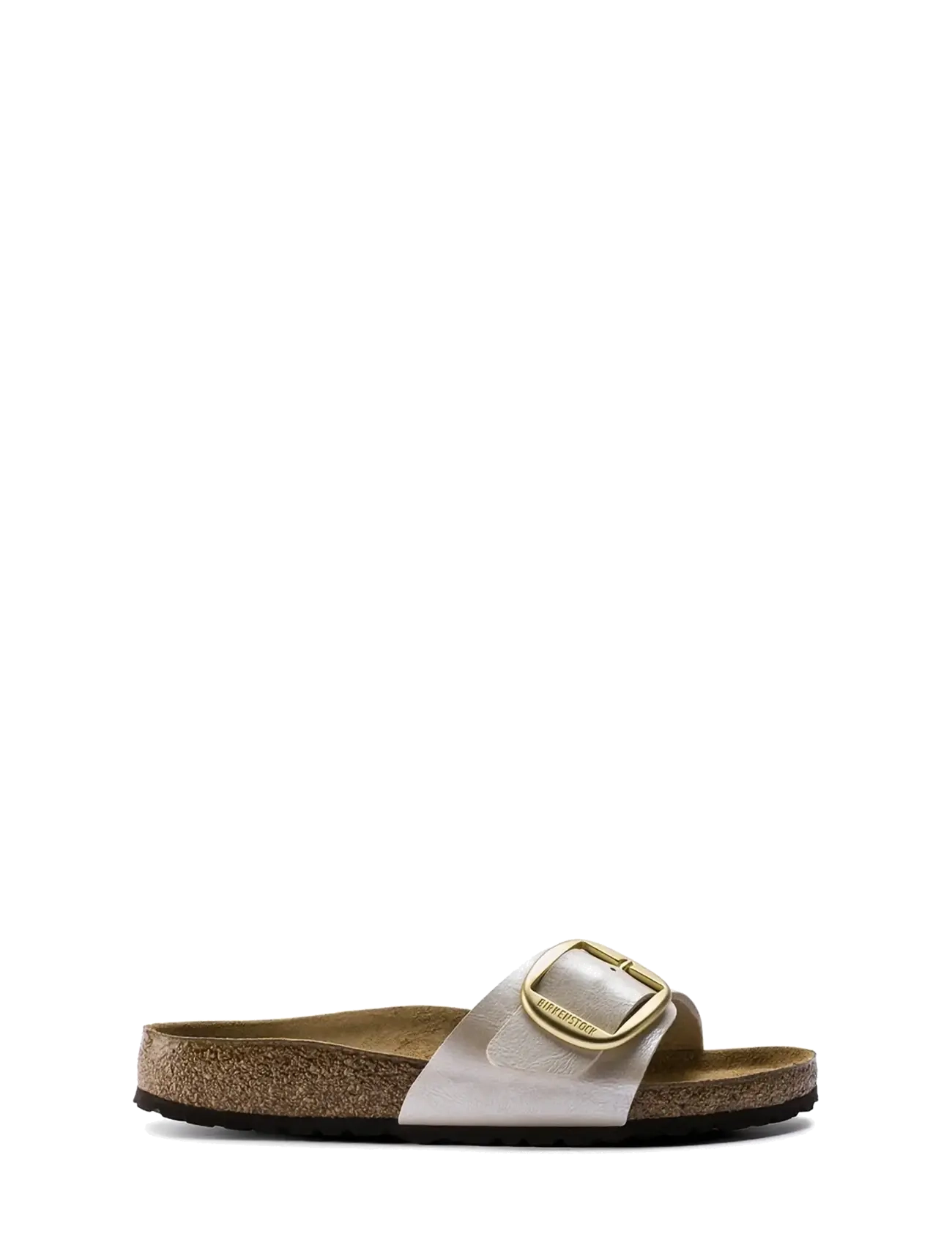 Birkenstock - Madrid Big Buckle BF - platta sandaler - graceful pearl white - 2