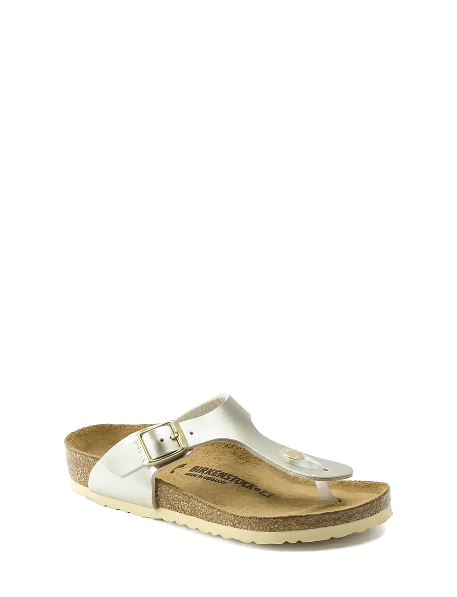 Birkenstock - Gizeh Kids BF - slippers - electric metallic gold - 0