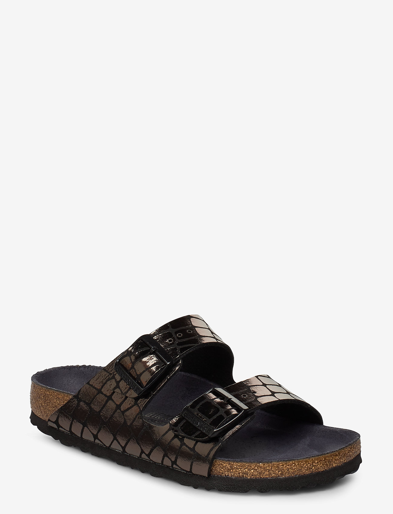 Birkenstock - Arizona - gator gleam black - 0