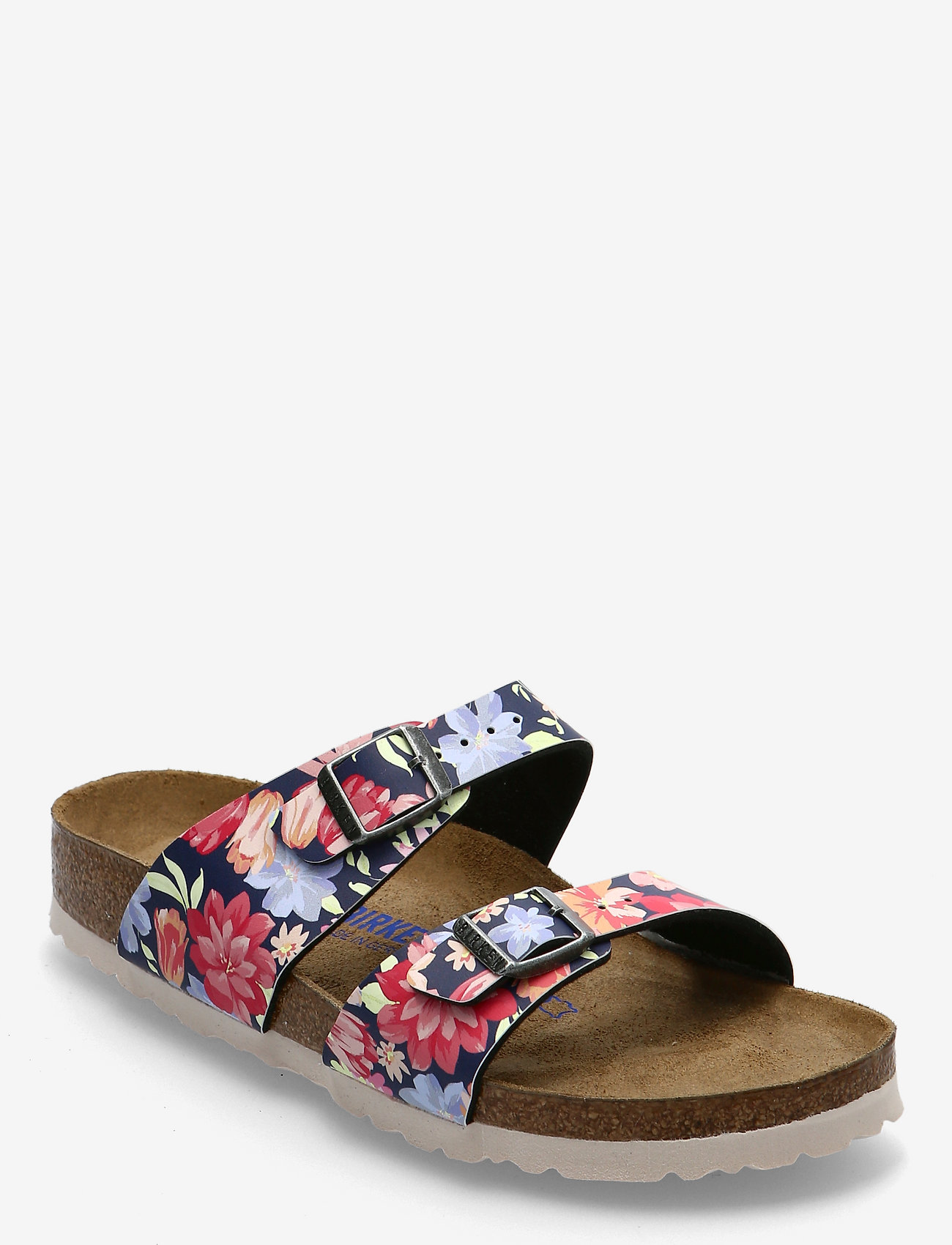 Birkenstock - Sydney Soft Footbed - supernatural flower navy - 0