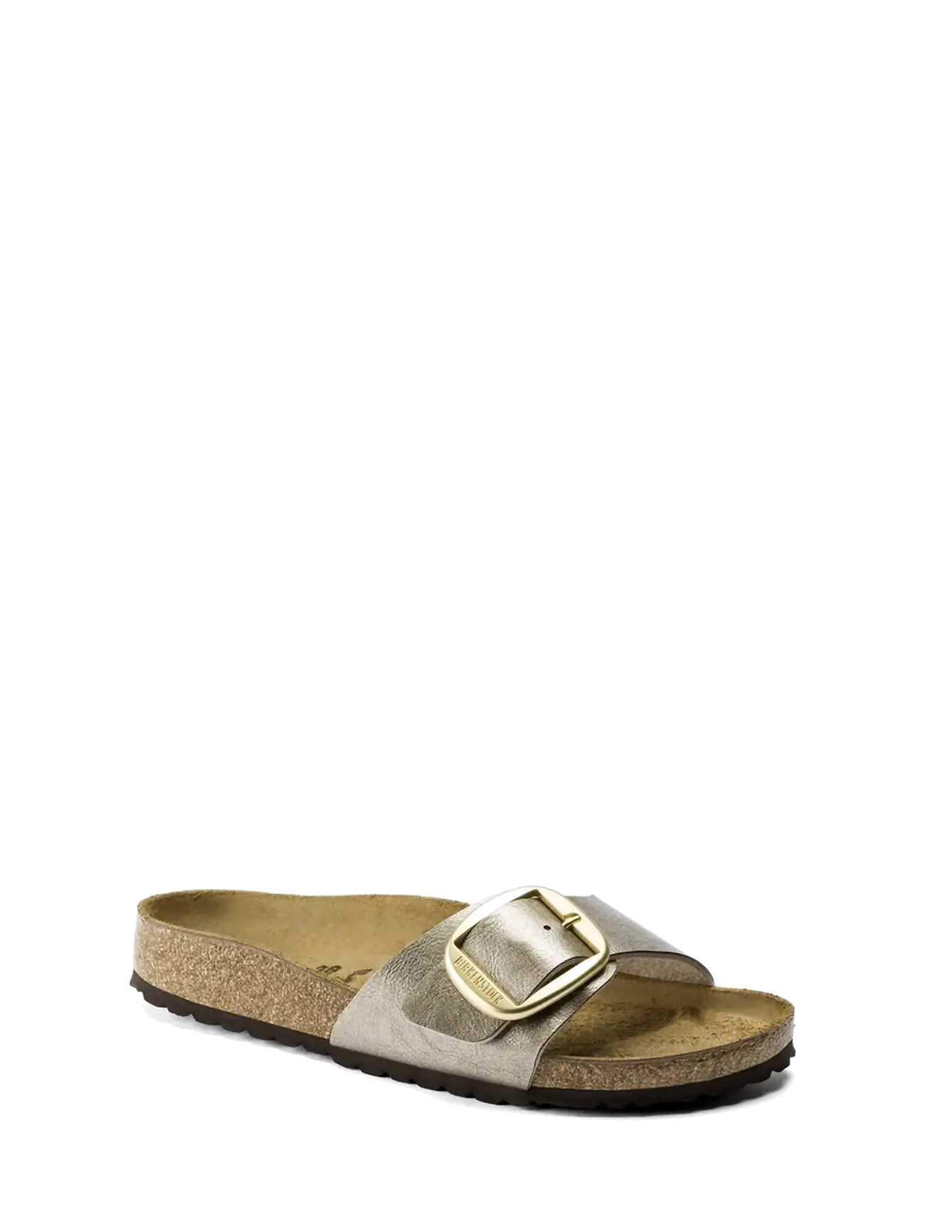 Birkenstock Madrid Big Buckle BF - Sandaler - GRACEFUL TAUPE / gold