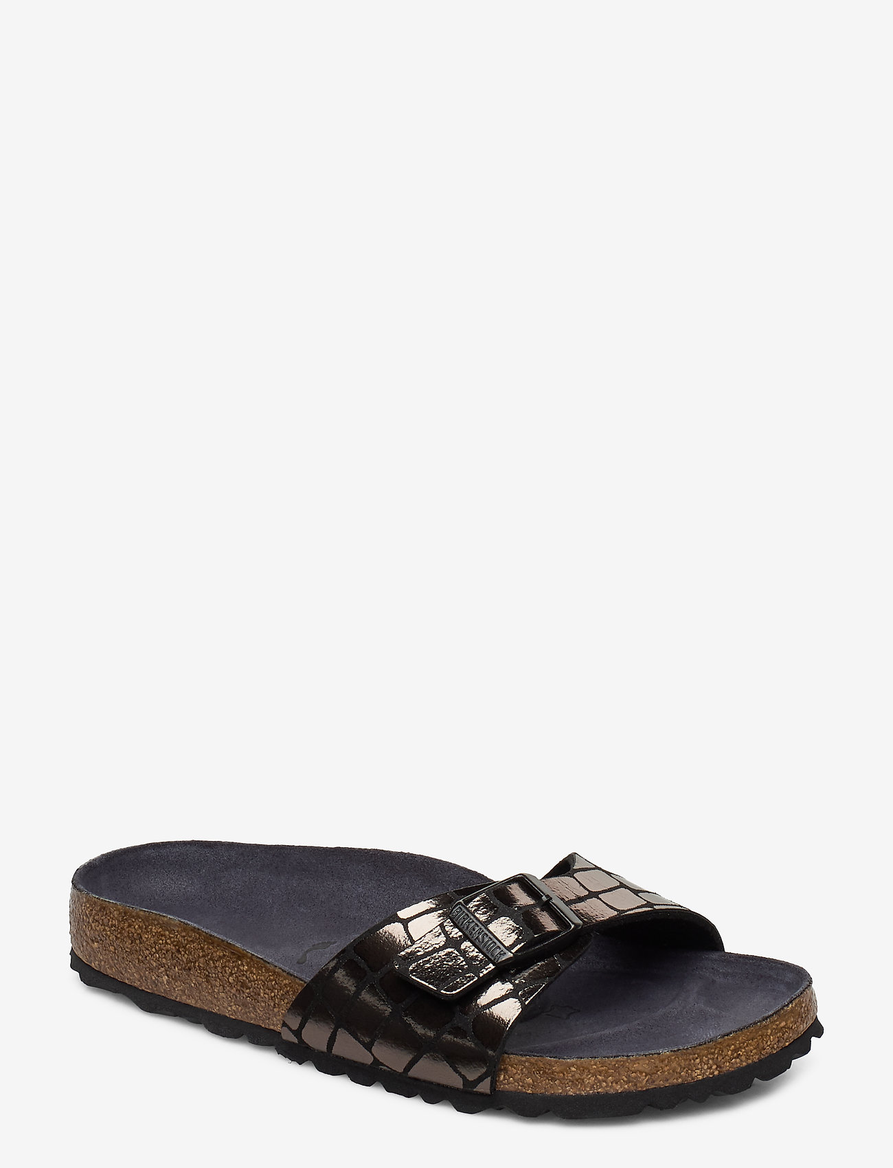 Birkenstock - Madrid - gator gleam black - 0