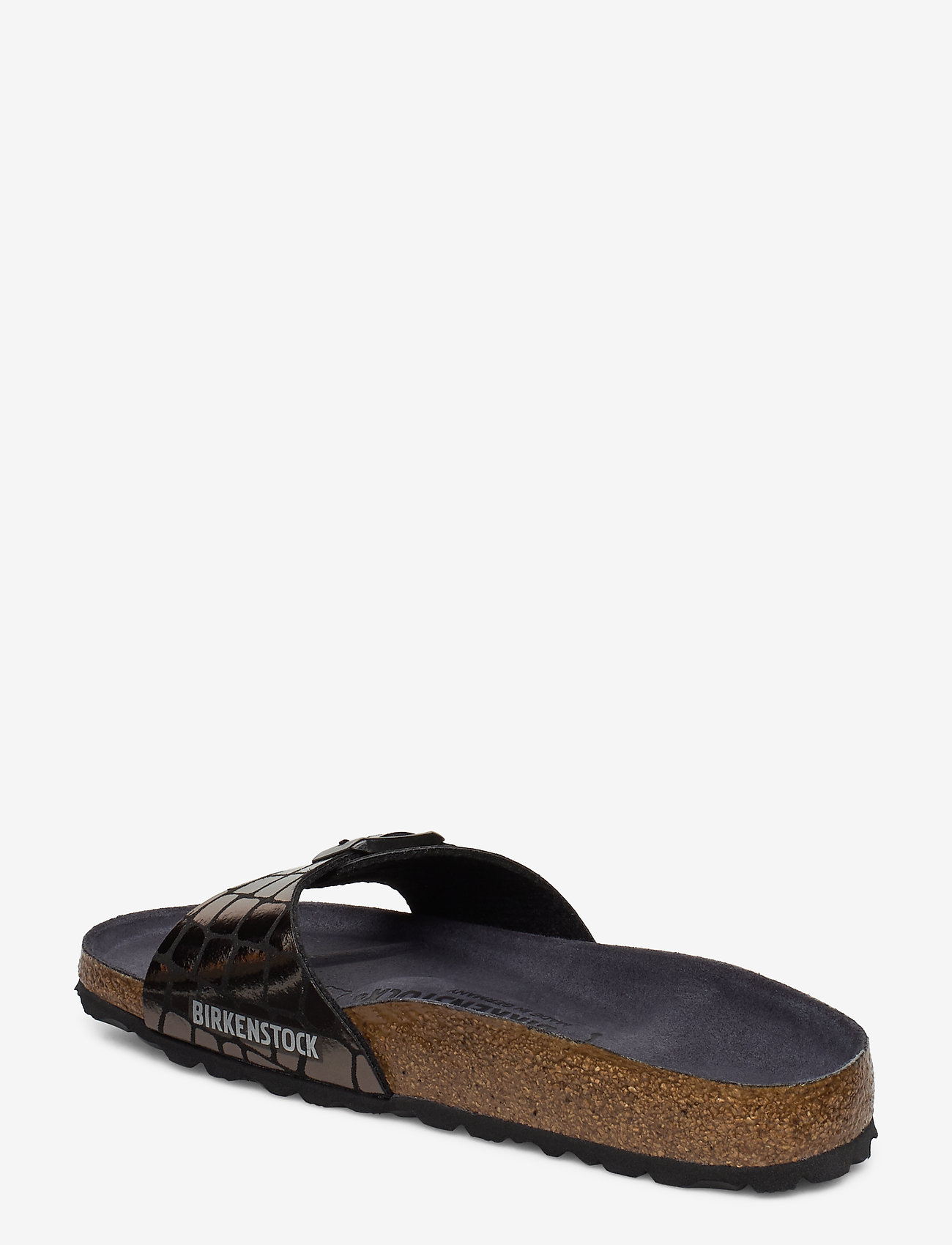 Birkenstock - Madrid - gator gleam black - 2