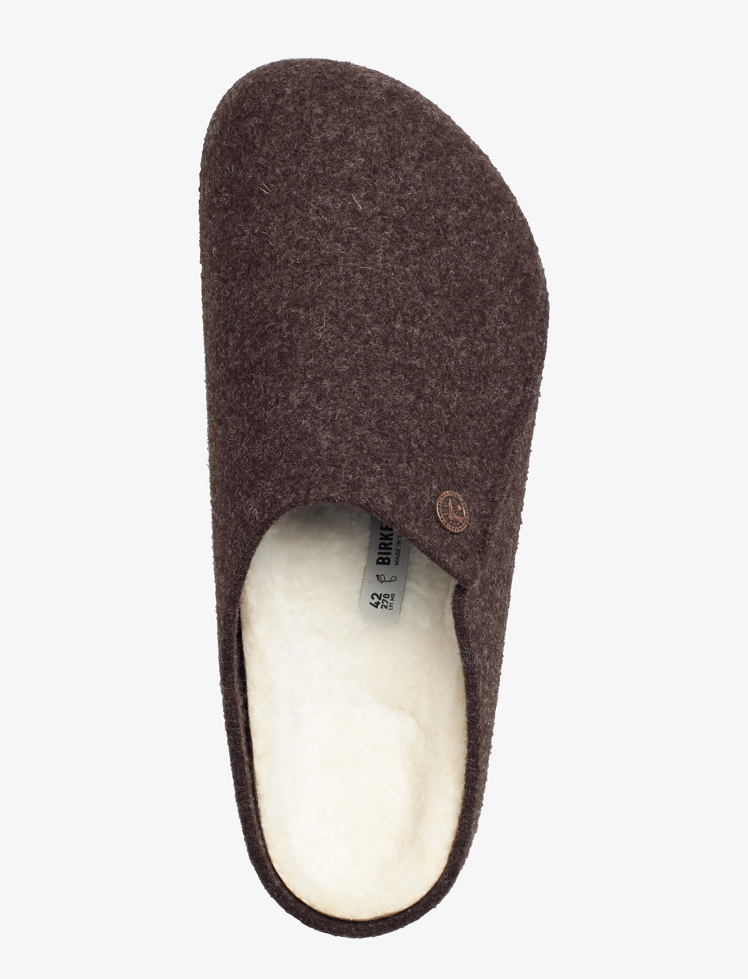 Birkenstock - Zermatt Shearling FE Mocca LAF - hausschuhe - mocha - 3