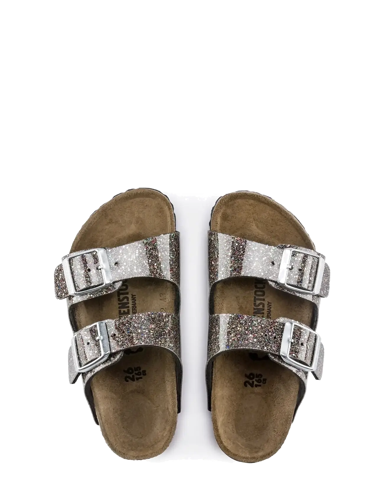 Birkenstock - Arizona K BF - hausschuhe - cosmic sparkle black multi - 1