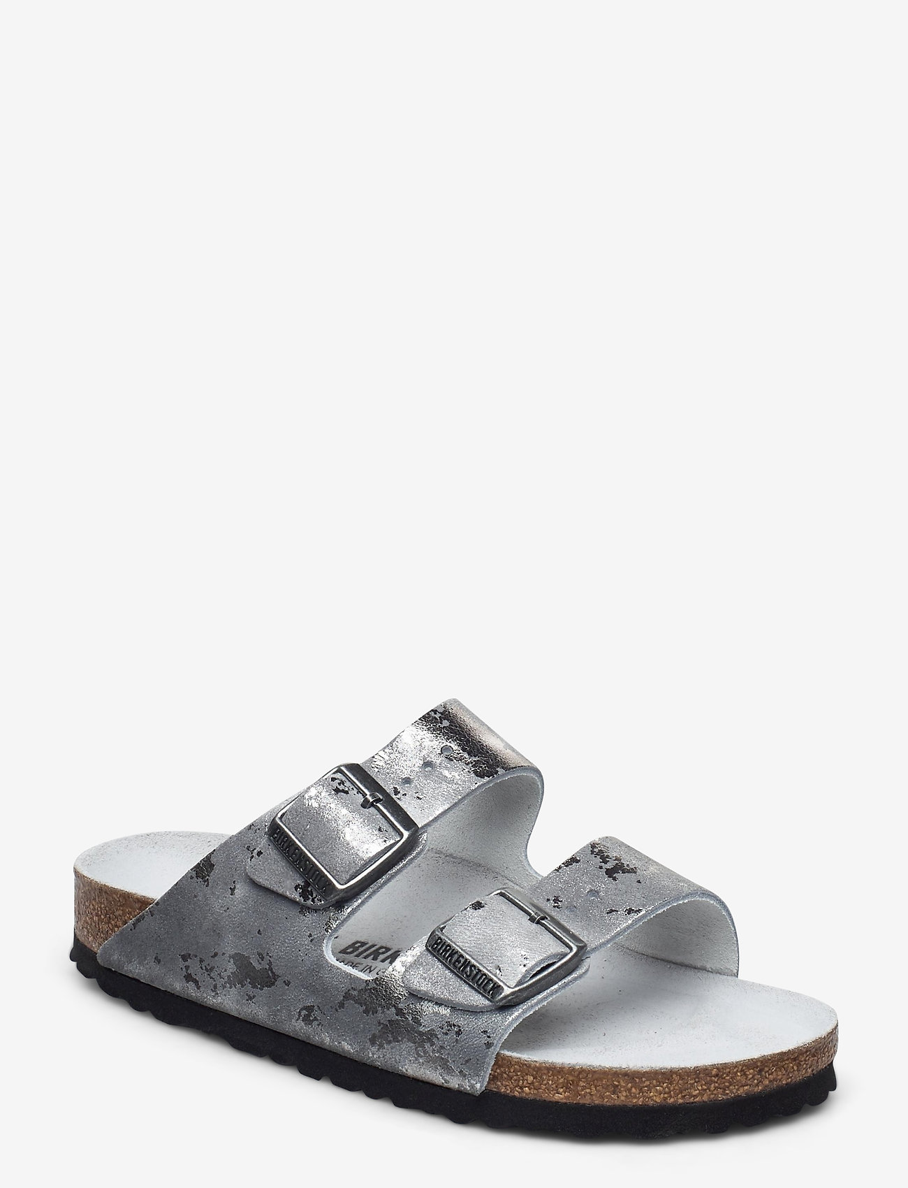 Birkenstock - Arizona - vintage metallic grey silver - 0