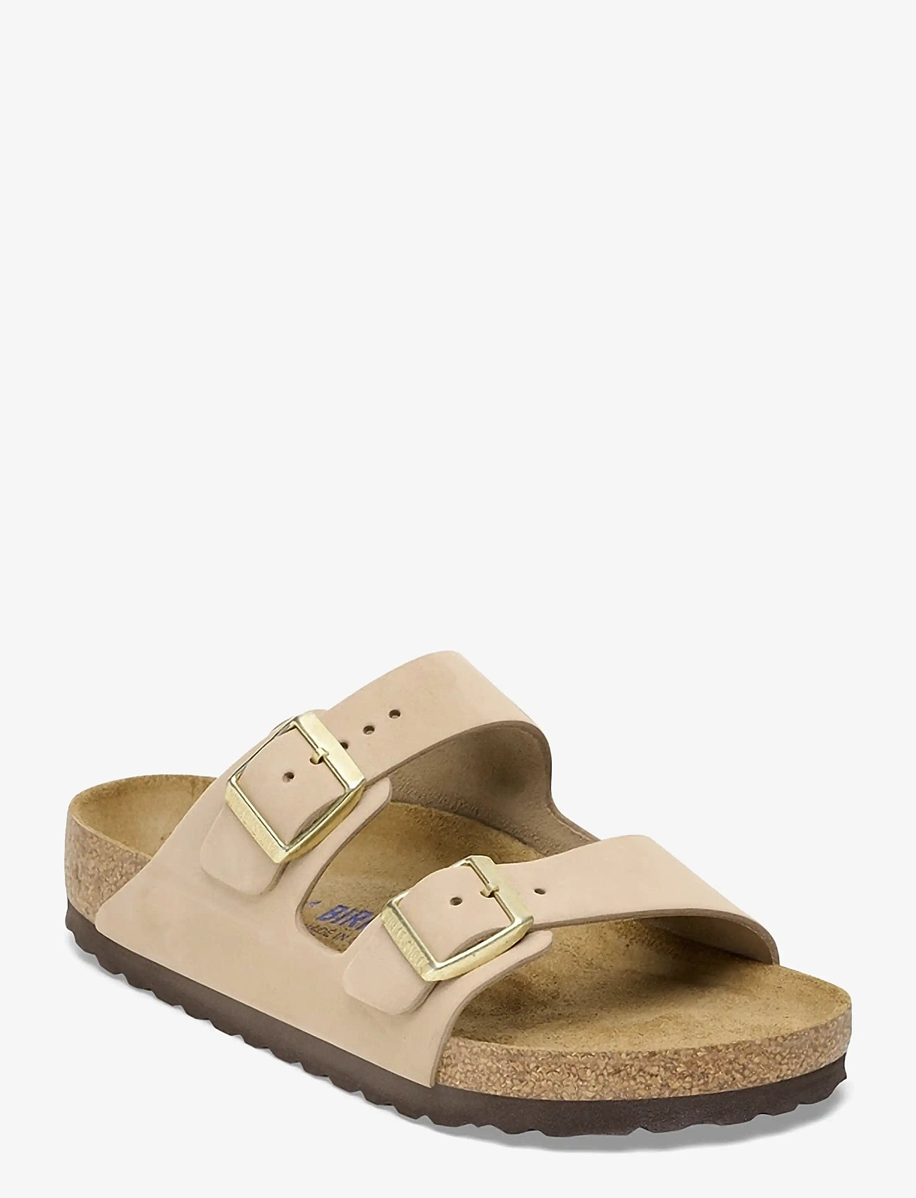 Birkenstock - Arizona SFB LENB Sandcastle - flat sandals - sandcastle - 0