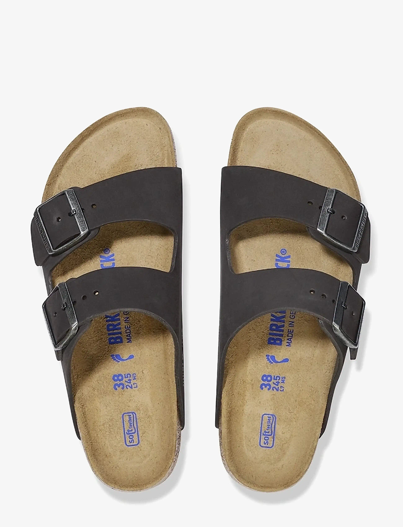 Birkenstock - Arizona SFB LENB - flache sandalen - black - 1