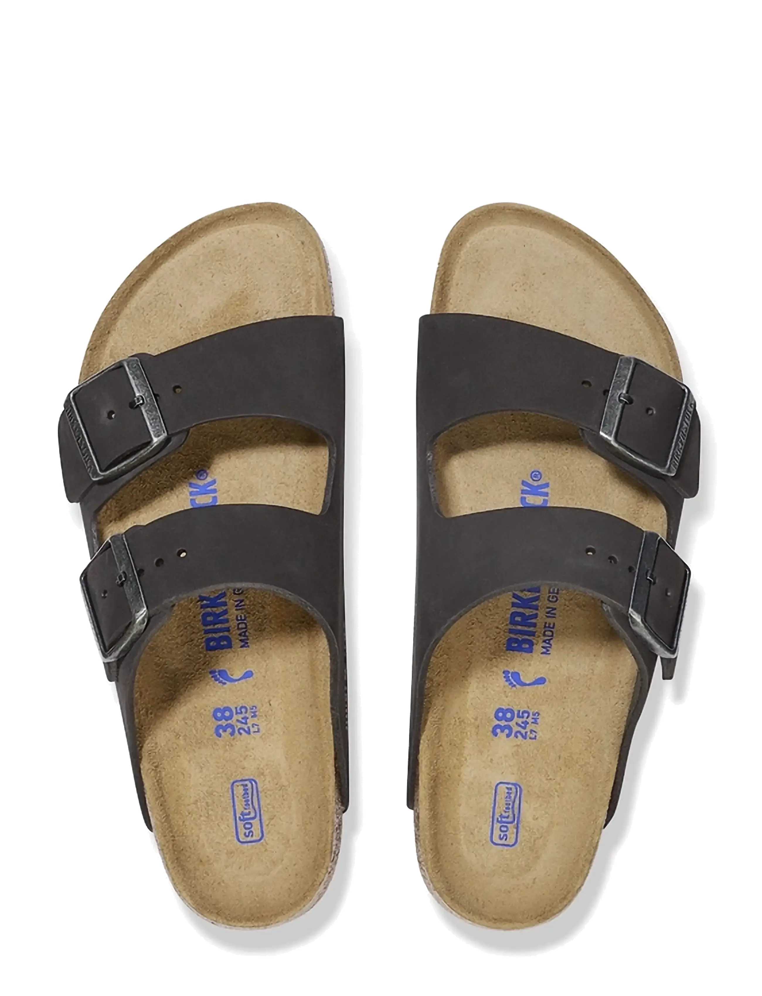 Birkenstock - Arizona SFB LENB - platta sandaler - black - 1