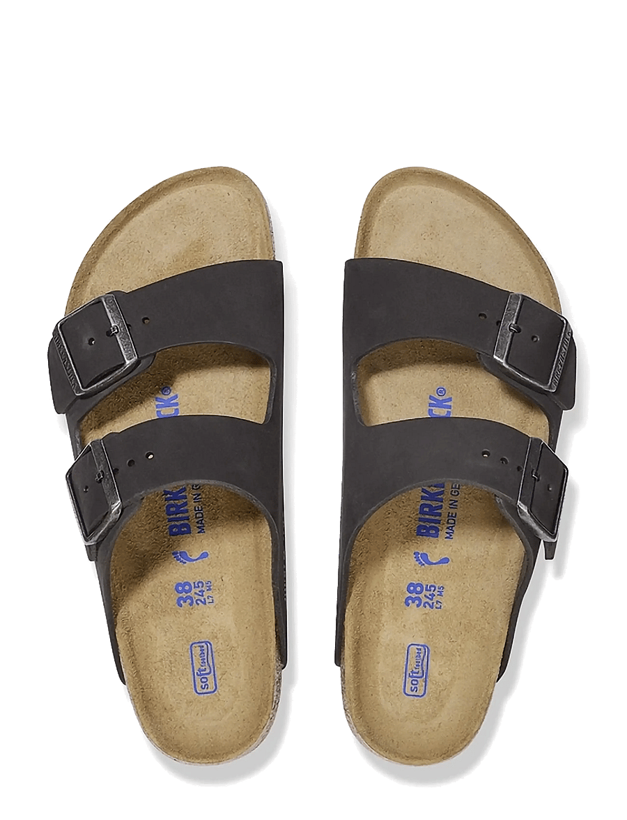Birkenstock - Arizona SFB LENB - madalad sandaalid - black - 1