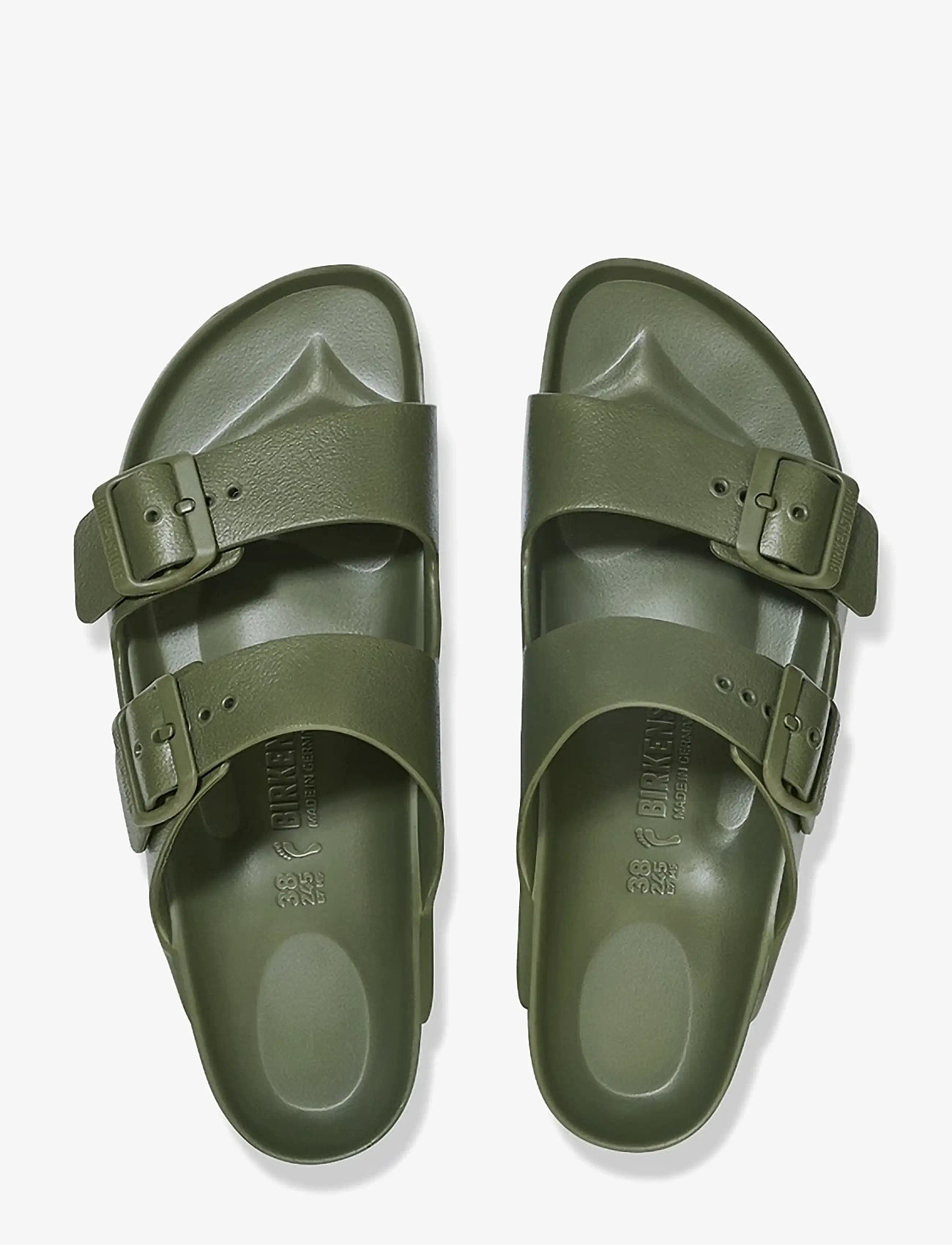 Birkenstock - Arizona EVA - flade sandaler - khaki - 1