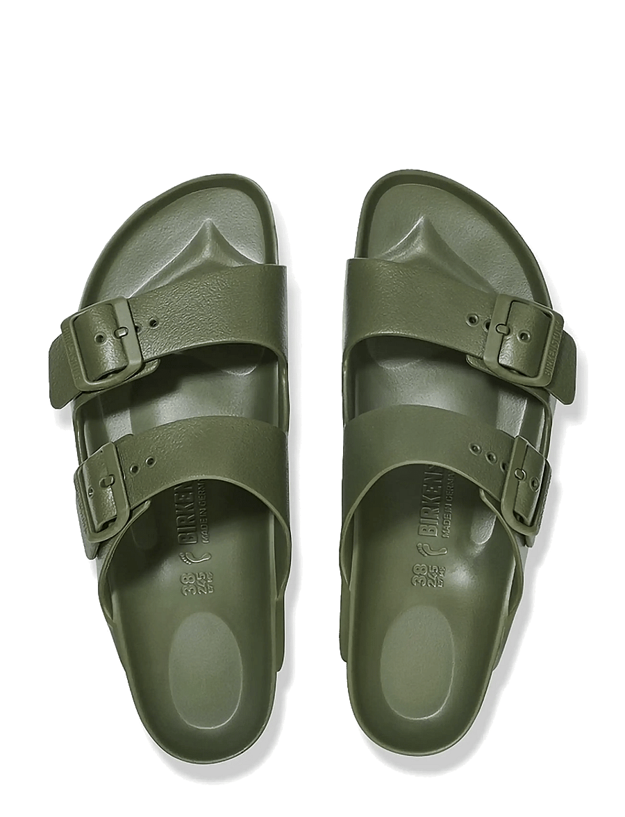Birkenstock - Arizona EVA - platta sandaler - khaki - 1